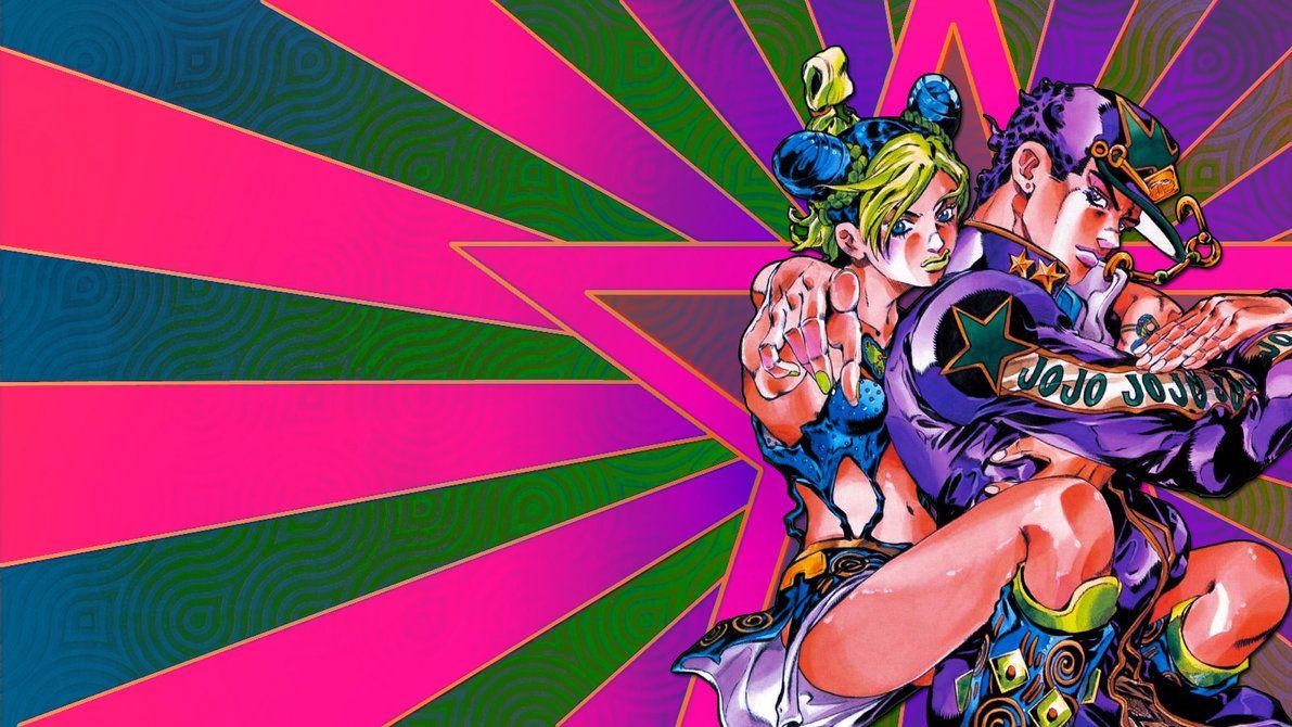 1200x670 Jotaro and Jolyne Wallpaper VER.2, Desktop