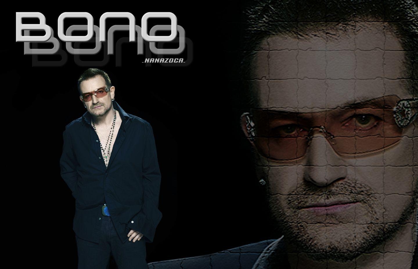 1440x930 wallpaper: Wallpaper Bono U2, Desktop