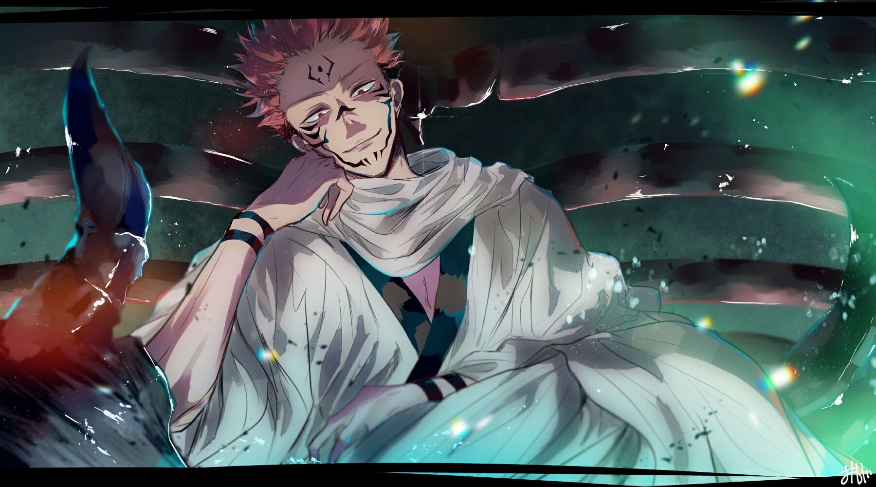 1800x1000 Jjk {Sacrifice} Sukuna x malereader Sukuna. Jujutsu, Wallpaper pc anime, Anime wallpaper live, Desktop