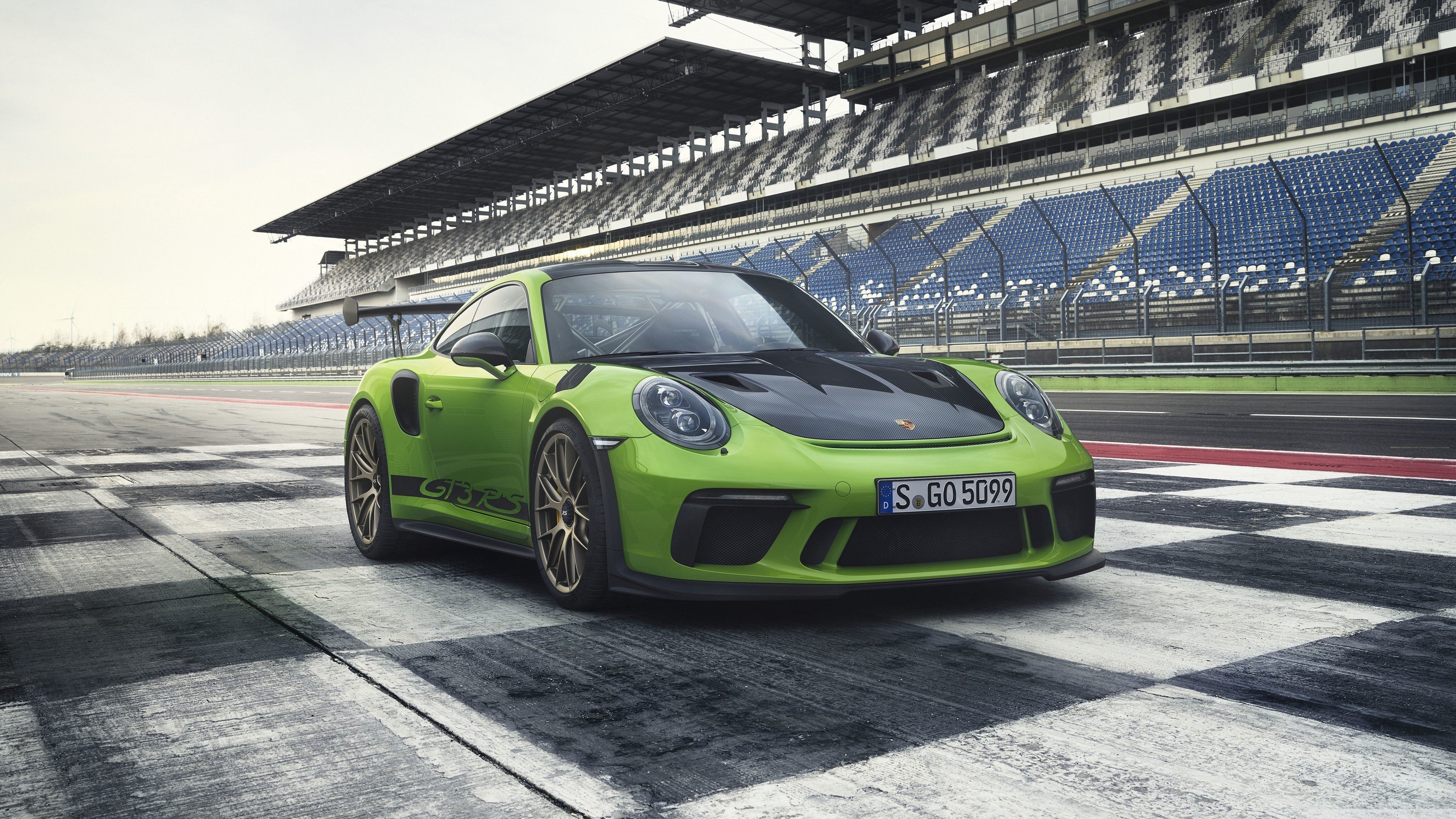 3840x2160 Porsche 911 GT3 RS 2018 Ultra HD Desktop Background Wallpaper for: Widescreen & UltraWide Desktop & Laptop, Multi Display, Dual & Triple Monitor, Tablet, Desktop