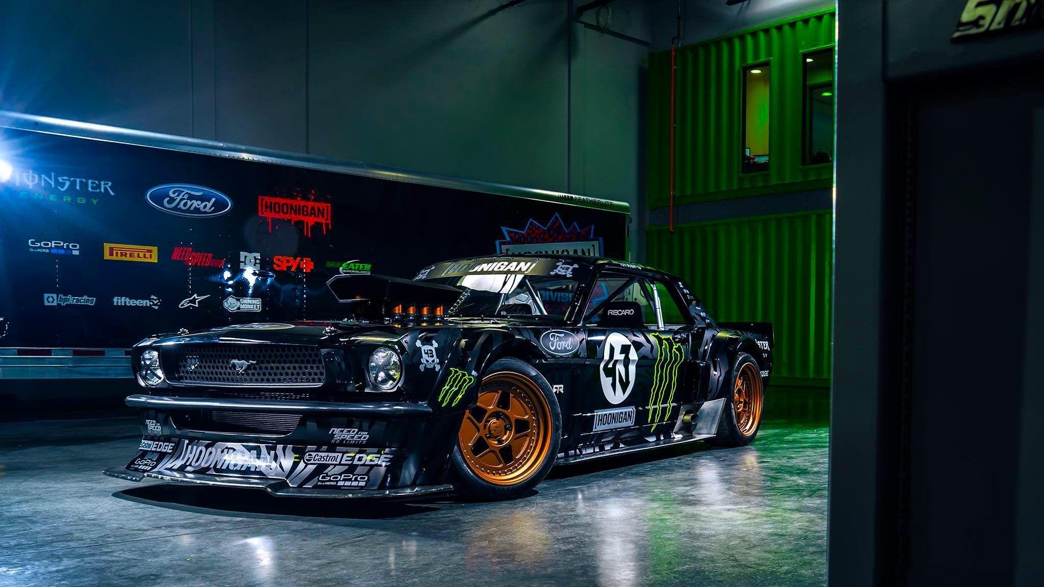 2050x1160 ford mustang rtr 1965 hoonicorn 845 hp gymkhana seven front ken, Desktop