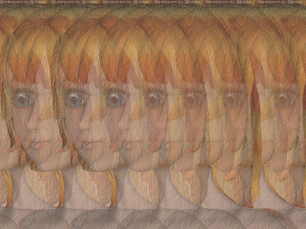 1030x770 Aiko Portrait. Stereogram, Desktop