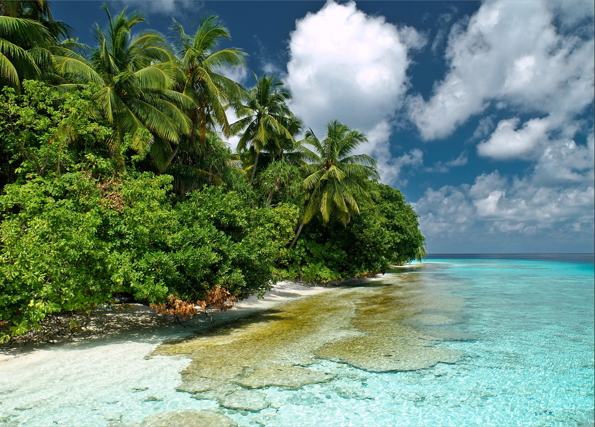 1920x1380 Wallpaper. Nature. kaafu, nature, Indian ocean, The Maldives, Desktop