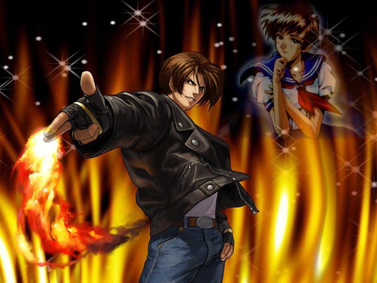 1280x960 Kyo Kusanagi Wallpaper. King of fighters, Wallpaper, Guys and girls, Desktop