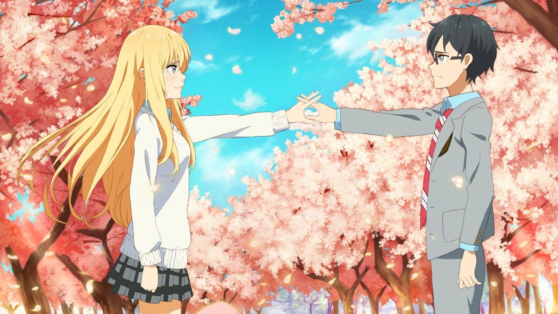 1920x1080 Kaori Miyazono, Kousei Arima, Your Lie in April HD Wallpaper, Desktop