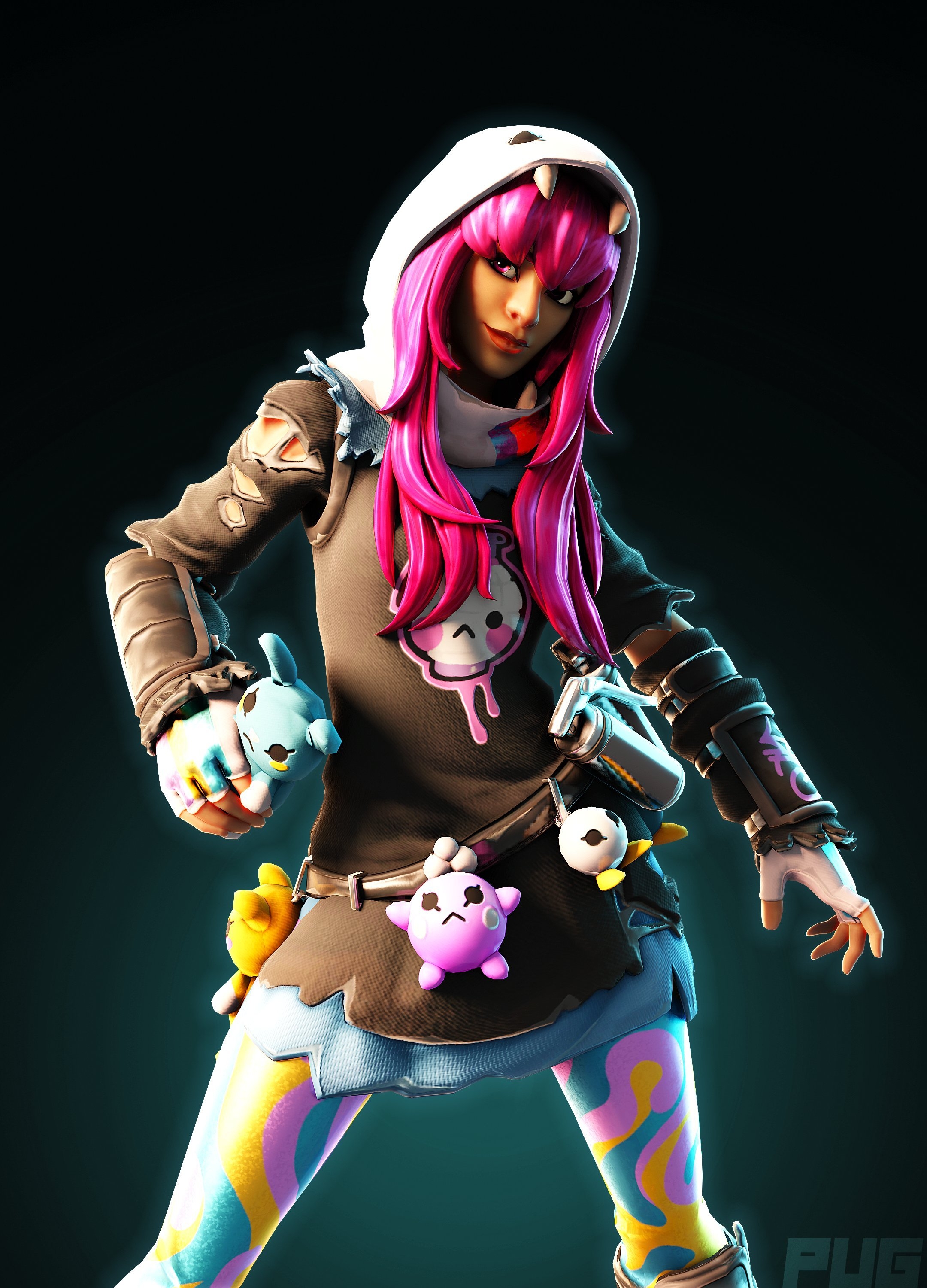 2160x3000 Glumbunny Fortnite wallpaper, Phone