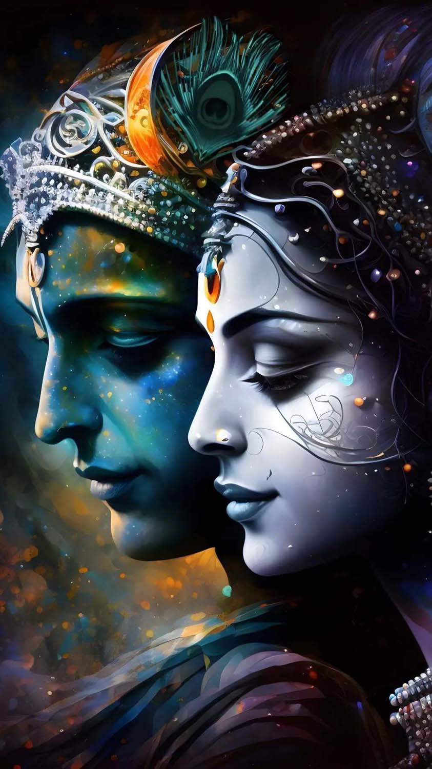 850x1500 Krishna And Radha IPhone Wallpaper HD Wallpaper, iPhone Wallpaper. Krishna, Krishna wallpaper, Wallpaper, Phone