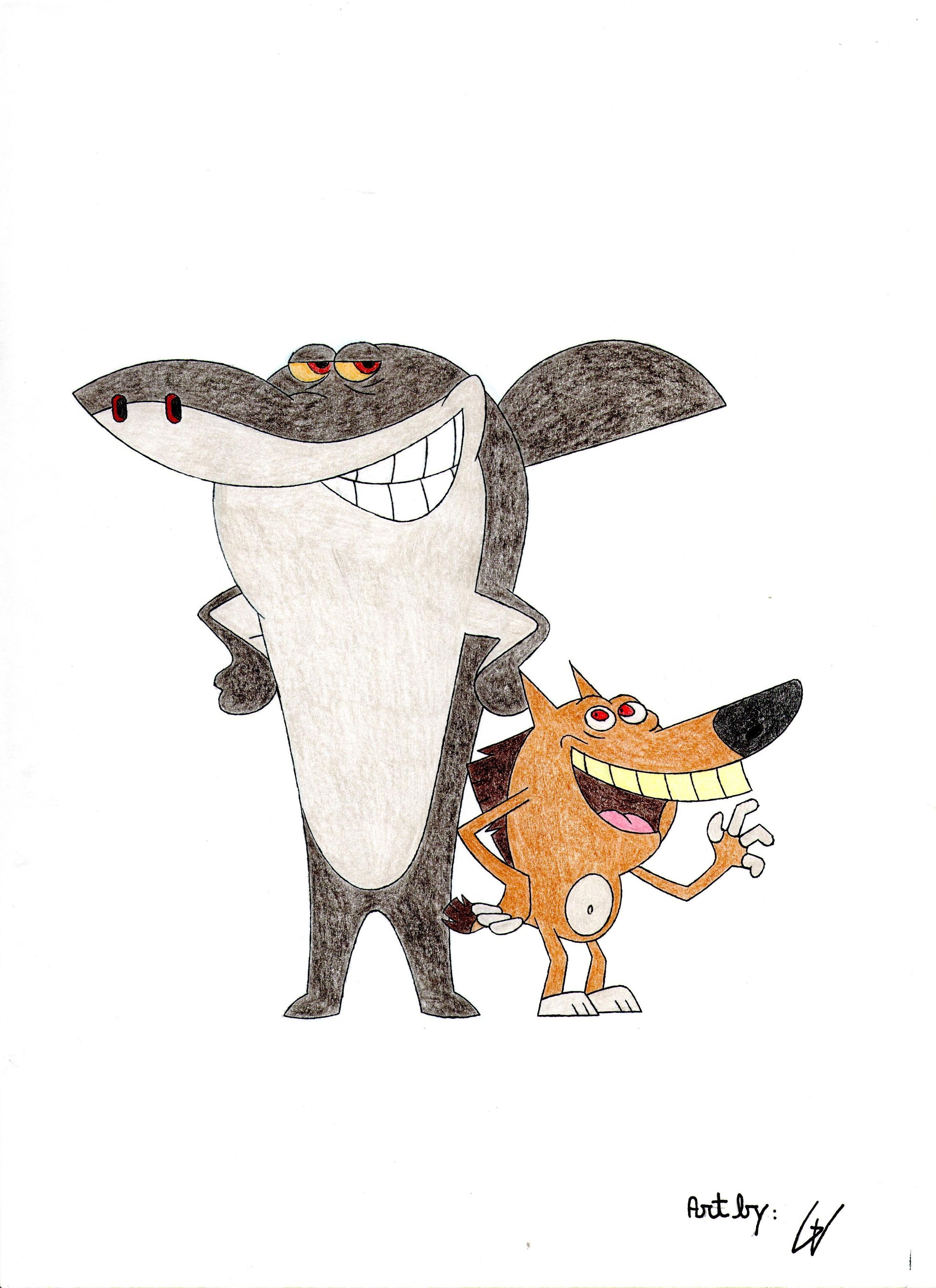 2550x3510 Zig & Sharko. Easy drawings, Drawings, Character design, Phone