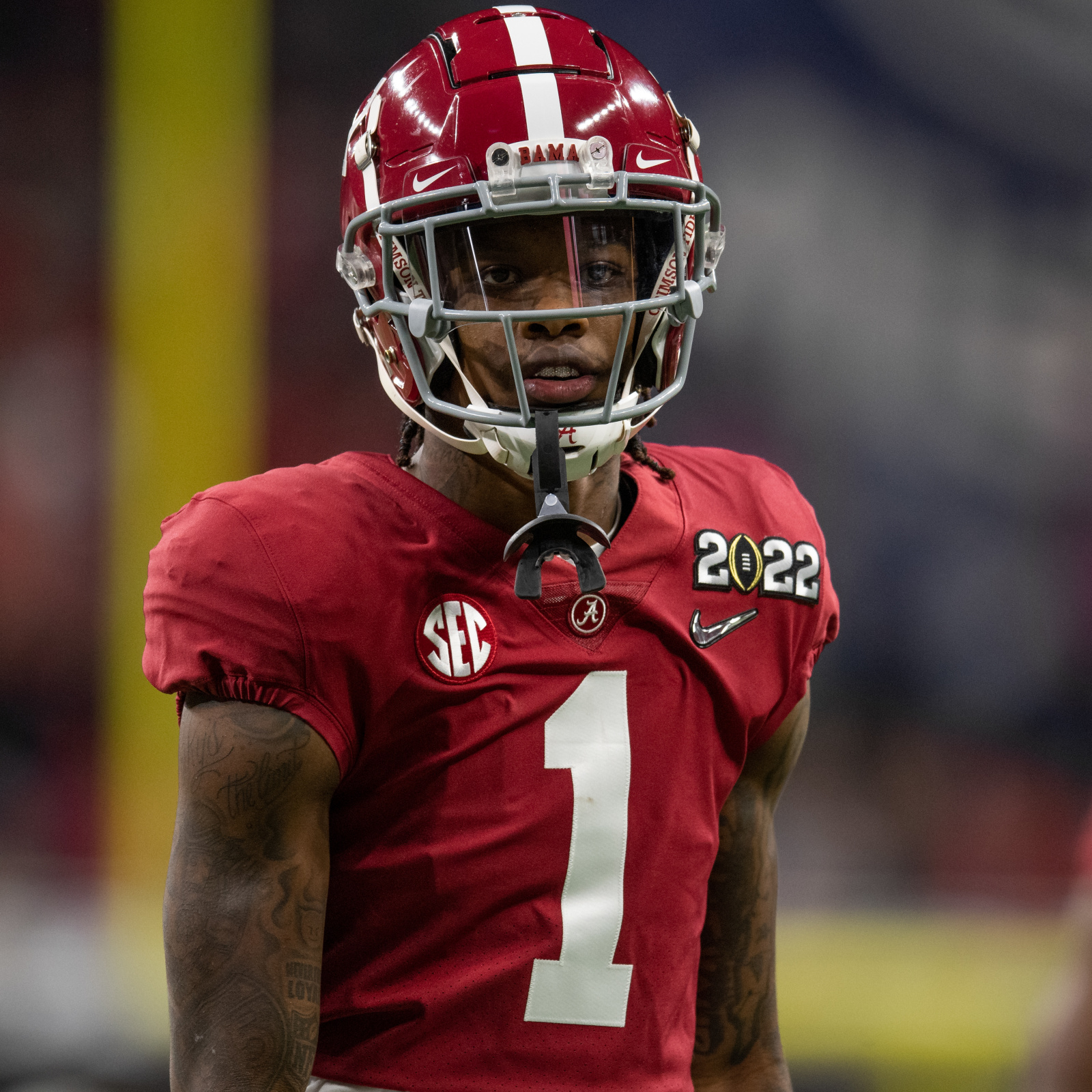 1600x1600 Alabama's Jameson Williams to Visit Chiefs Ahead of 2022 NFL Draft. News, Scores, Highlights, Stats, and Rumors, Phone