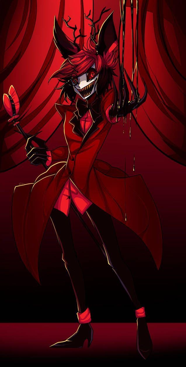 640x1260 Hazbin Hotel #Cartoon #Movie #Vivziepop #Animation Alastor, Phone