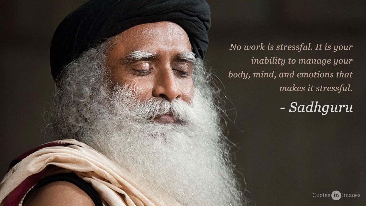 1280x720 Inspirational Sadhguru Quotes Vasudev Wallpaper, Desktop