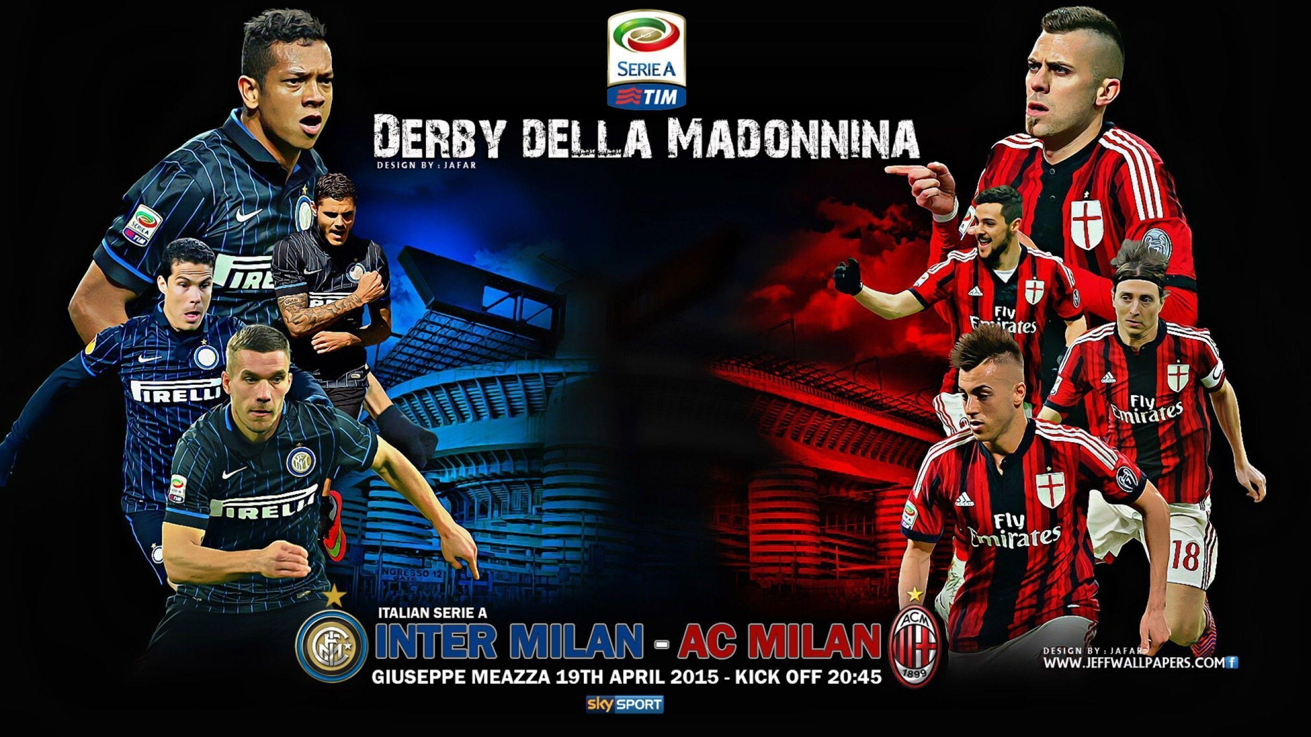 2560x1440 Download  Inter Milan vs AC Milan 2015 Derby Della, Desktop