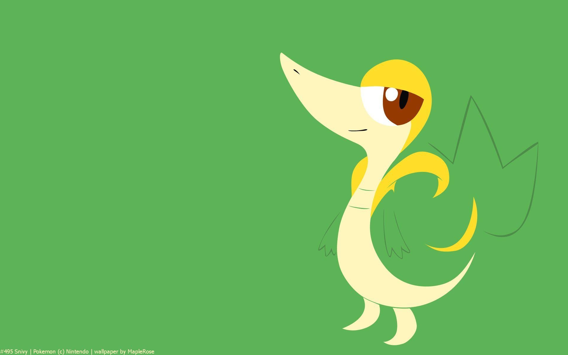 1920x1200 Snivy Pokemon HD Wallpaper HD wallpaper, iPhone, Samsung, Desktop