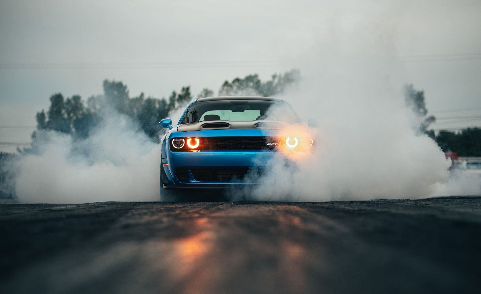 1920x1180 Dodge Challenger SRT Hellcat Redeye Burnout Wallpaper (11), Desktop