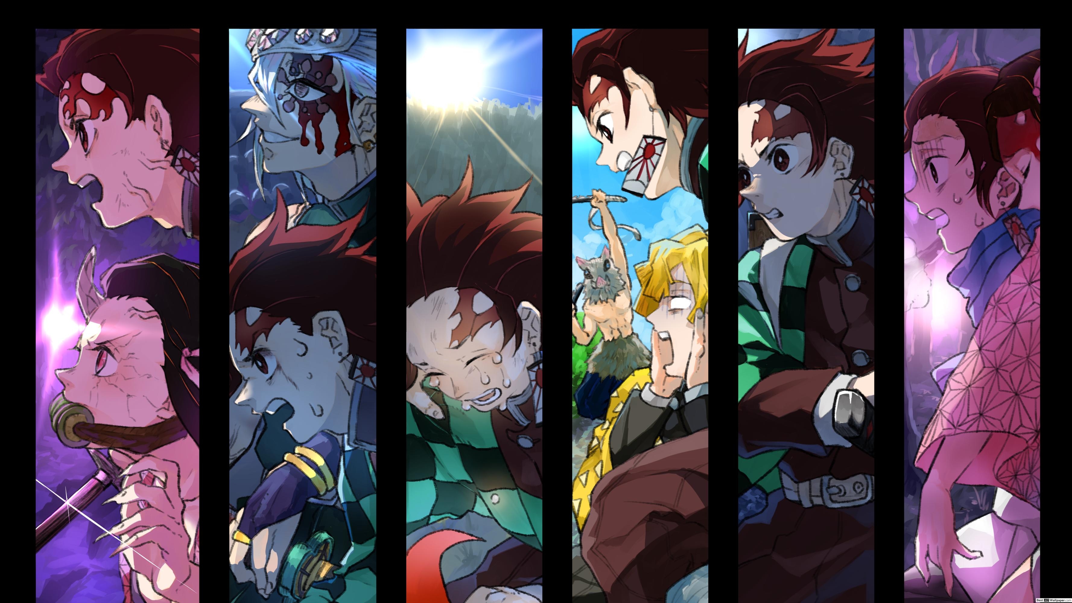 3560x2000 Demon Slayer, Kimetsu No Yaiba Collabs HD wallpaper download, Desktop