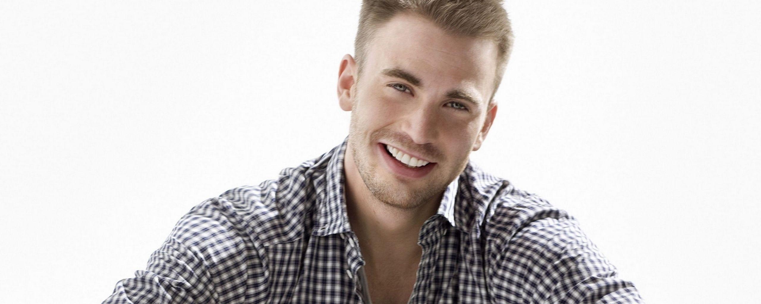 2560x1030 Chris Evans Wallpaper High Resolution and Quality Download, Dual Screen