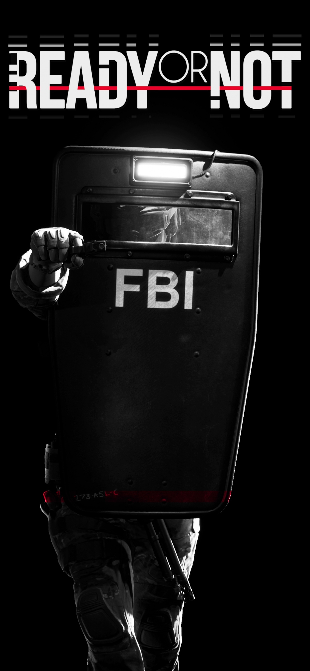 1290x2780 Ready or Not Wallpaper 4K, FBI, Police, Shield, Phone