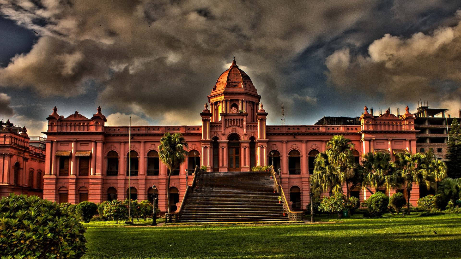 1920x1080 Download Ahsan Manzil Museum In Dhaka Wallpaper, Desktop