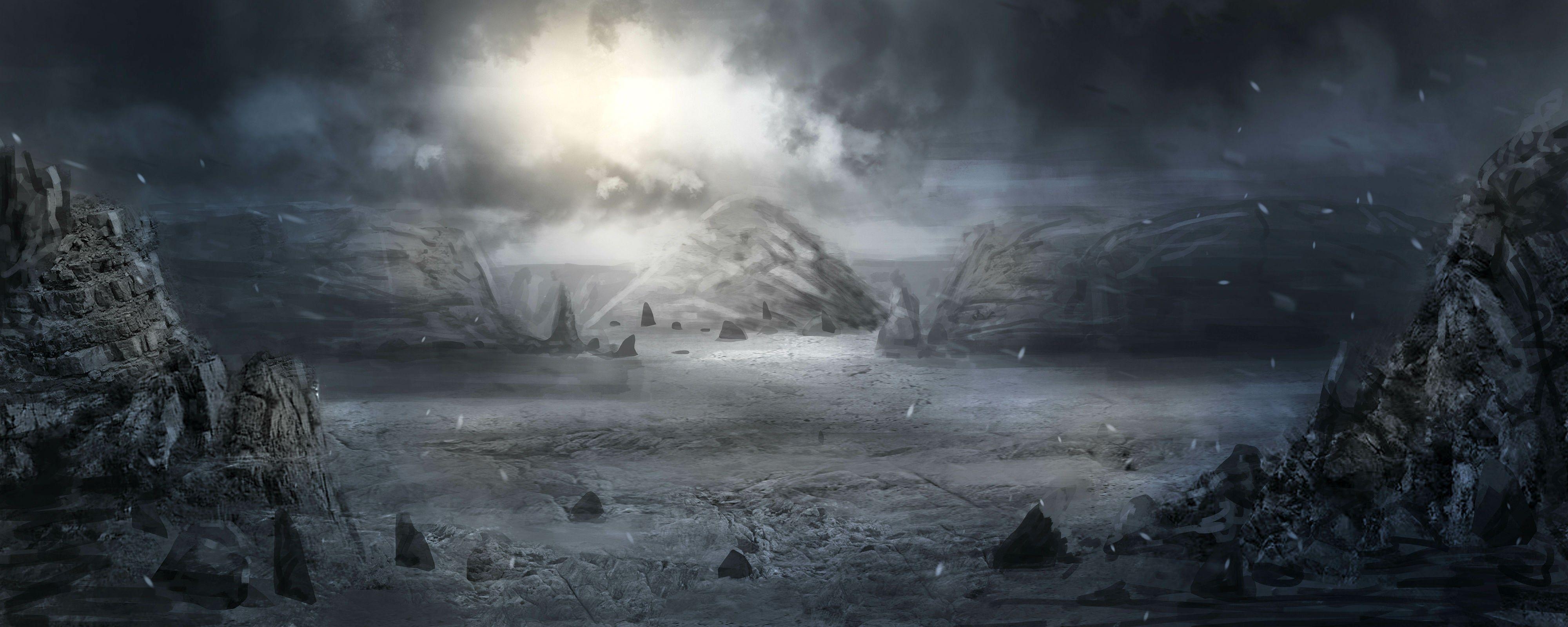 4000x1600 Prometheus wallpaperx1080, Dual Screen