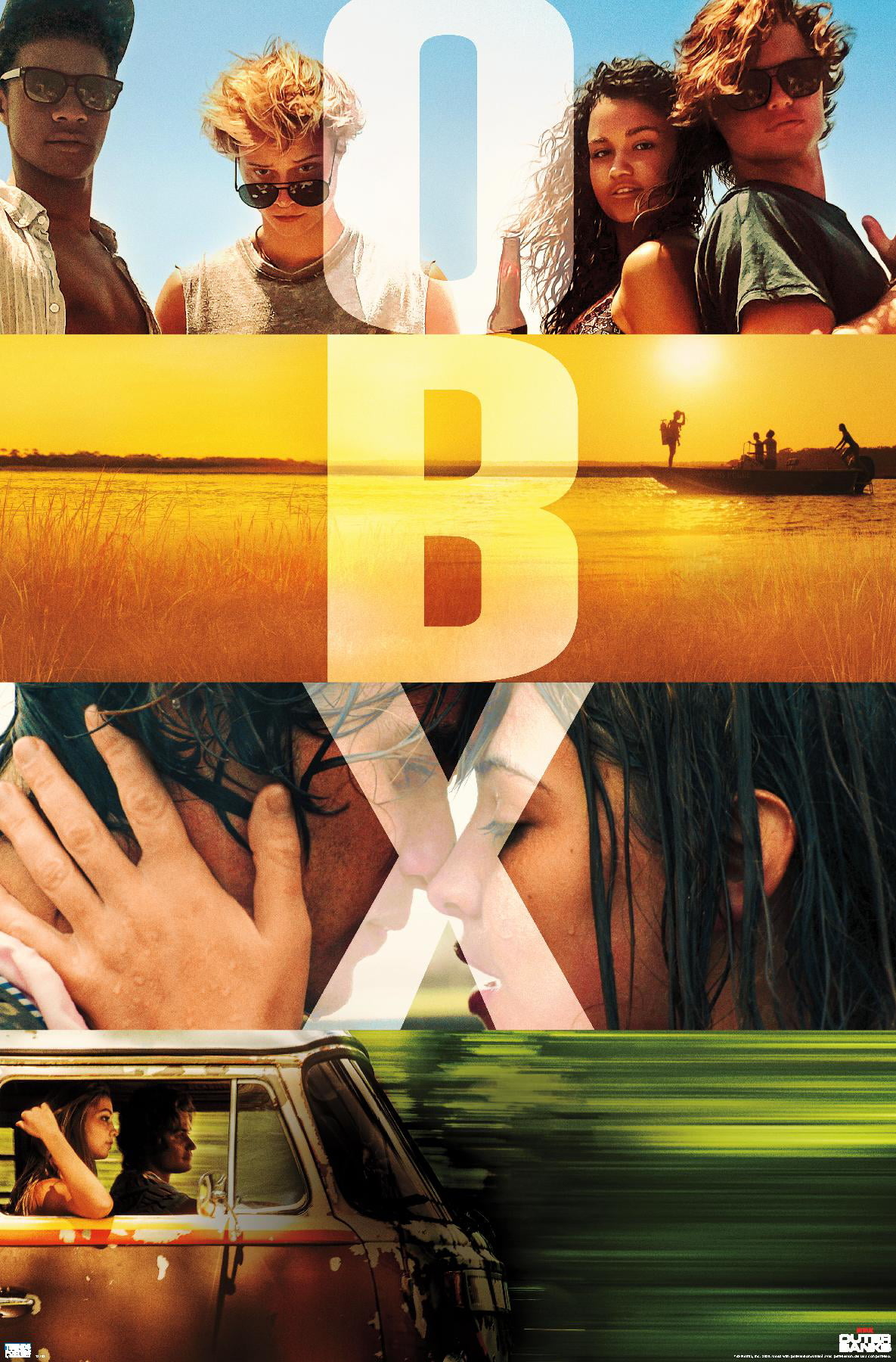 1190x1800 Netflix Outer Banks Wall Poster, 14.725 x 22.375, Phone