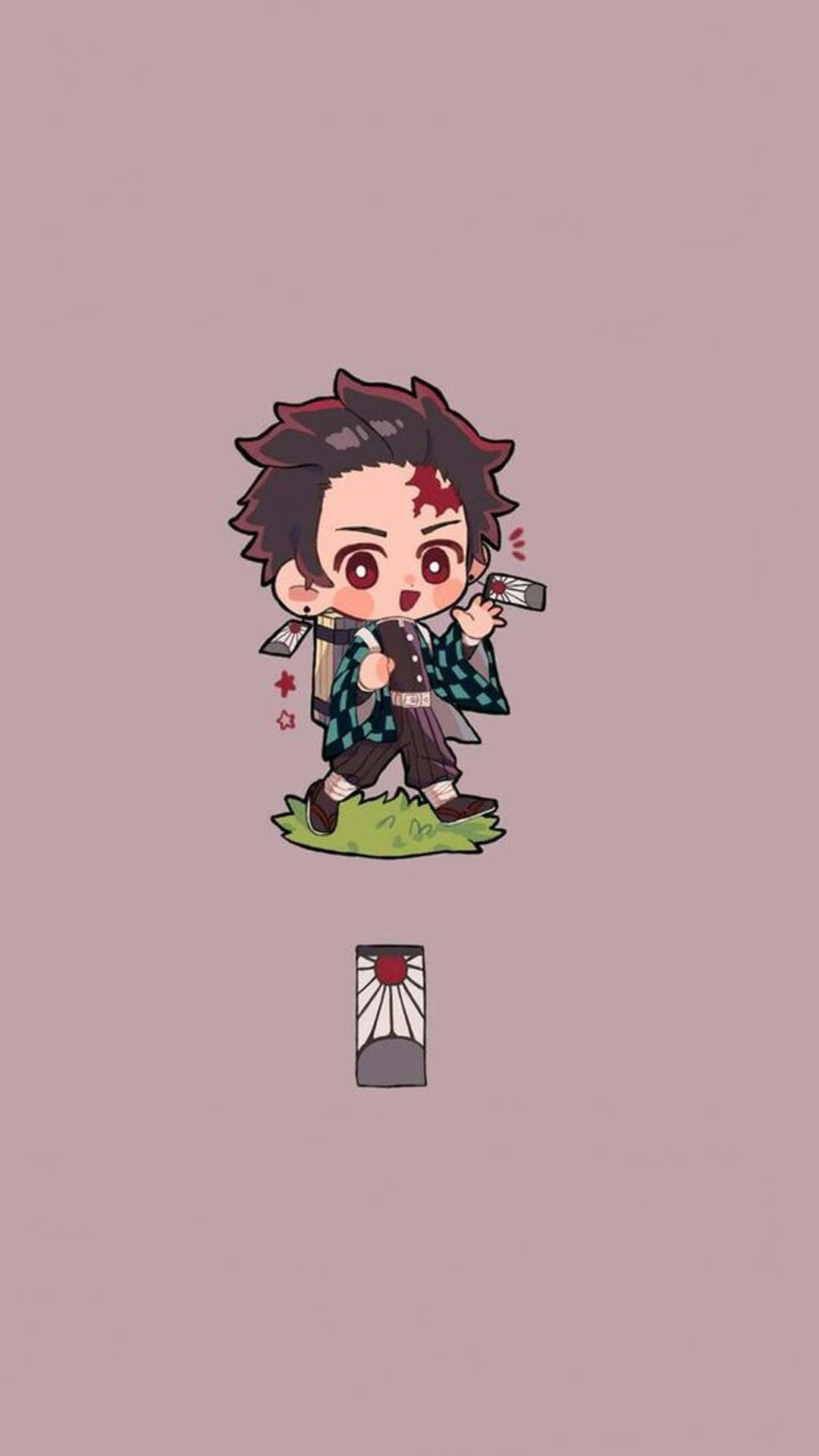 1080x1920 Kamado Tanjirou. Anime wallpaper, Anime chibi, Chibi wallpaper, Phone