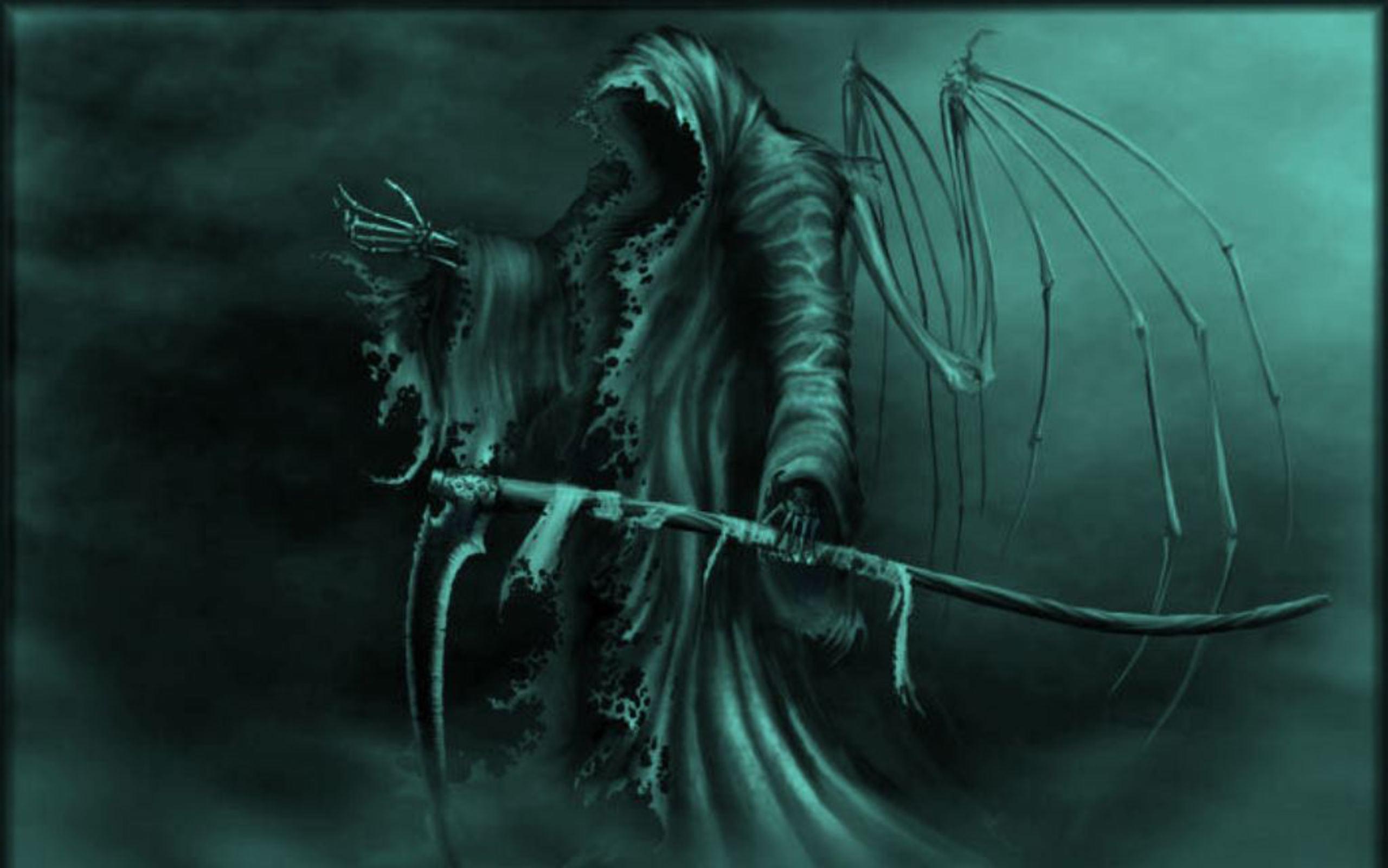 2560x1600 3D Grim Reaper Wallpaper. Art: Horror Grim Reaper, Desktop