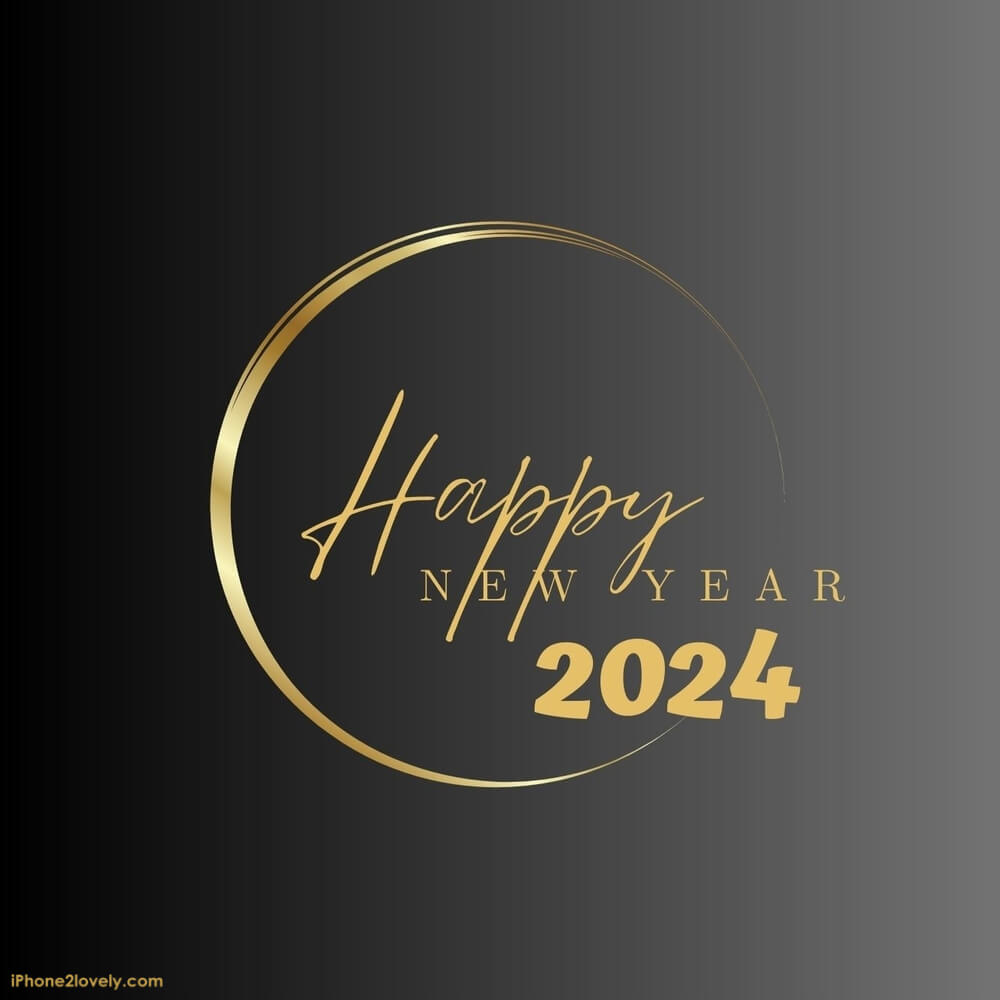 1000x1000 Happy New Year 2024 Wallpaper Image HD (Free Download), Phone