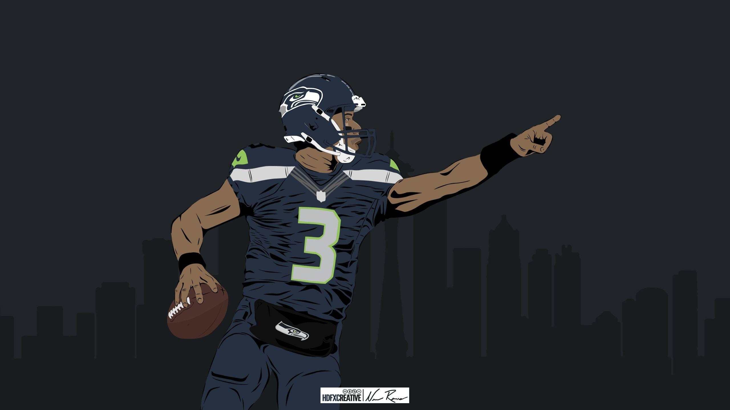 2560x1440 Cartoon NFL Players Wallpaper Free Cartoon NFL Players Background, Desktop