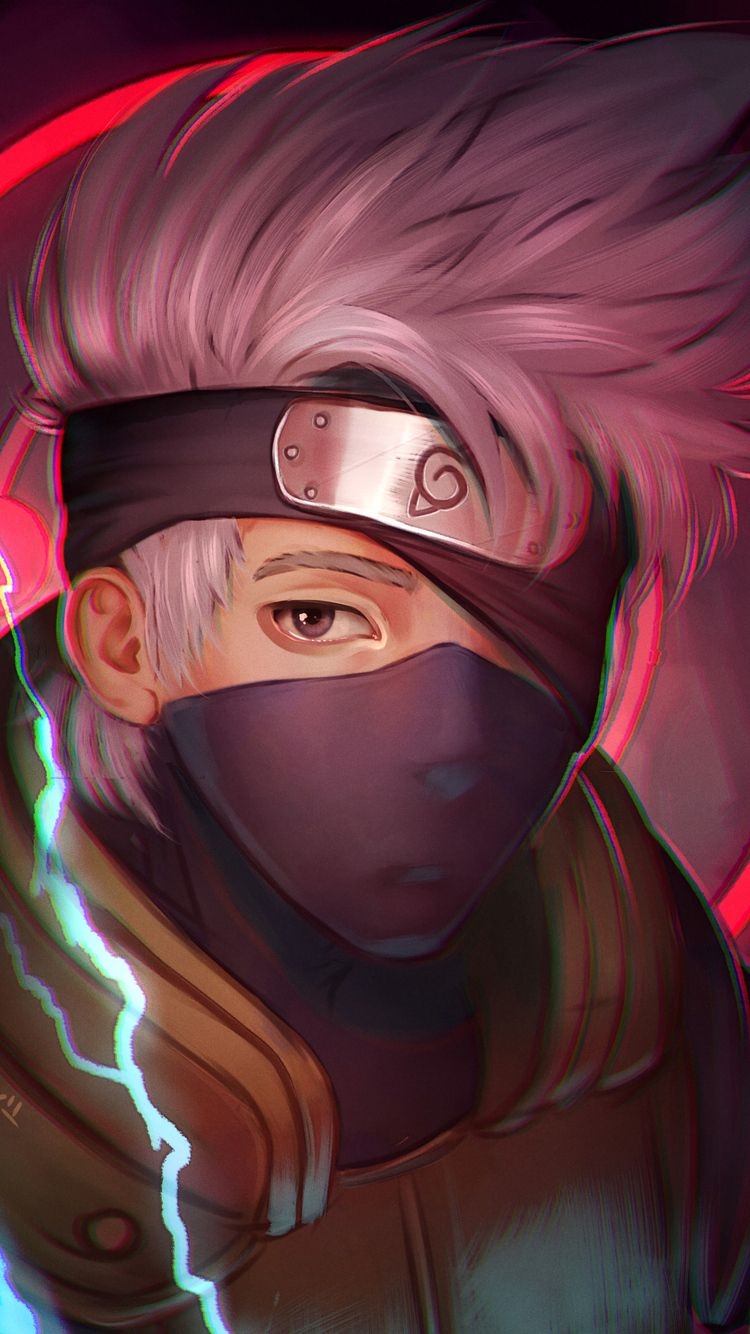 750x1340 Naruto iPhone Wallpaper 4k Kakashi, Phone