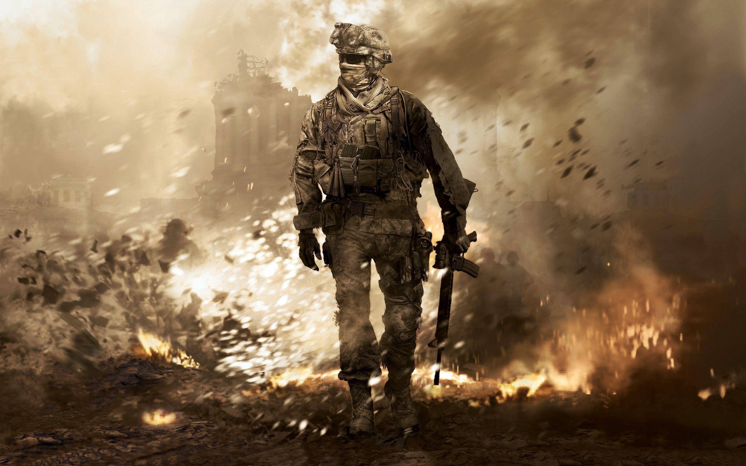 2560x1600 Call of Duty 4: Modern Warfare 2560×1600 Wallpaper board in. Gaming, Desktop