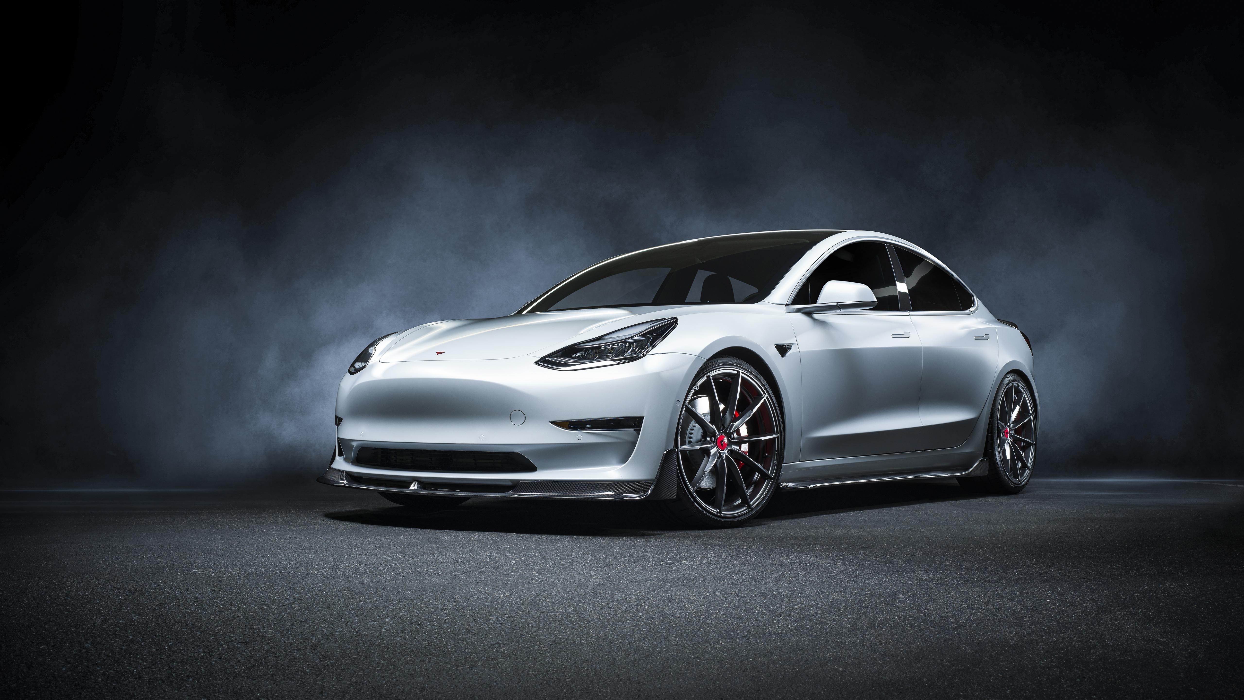 5120x2880 Vorsteiner Tesla Model 3 Volta 2019 4K Wallpaper. HD Car, Desktop