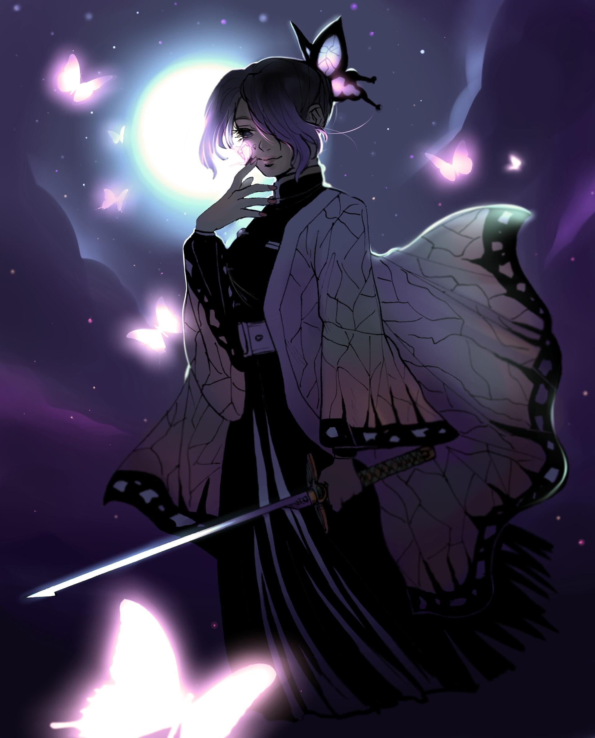 1920x2390 Shinobu Kocho, Anna Badalian, Phone