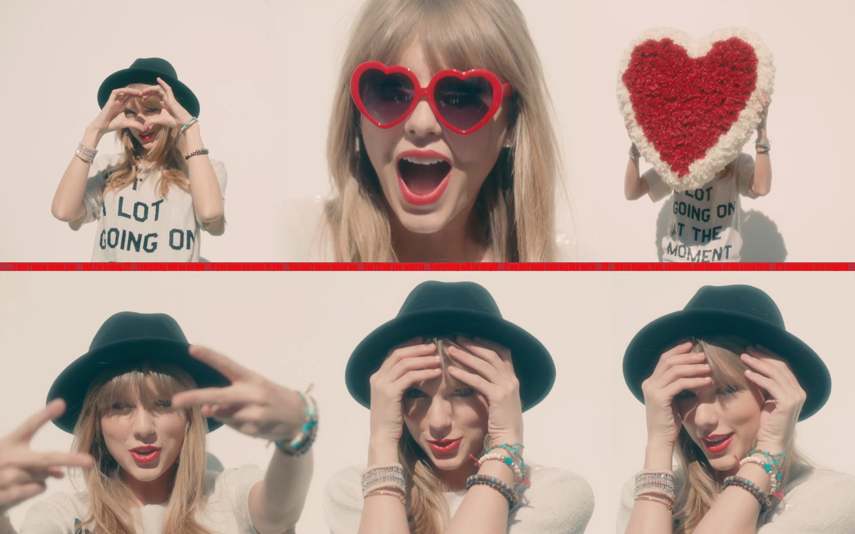 1680x1050 Taylors 22 Song Pic Wallpaper Of Taylor Swift, Desktop