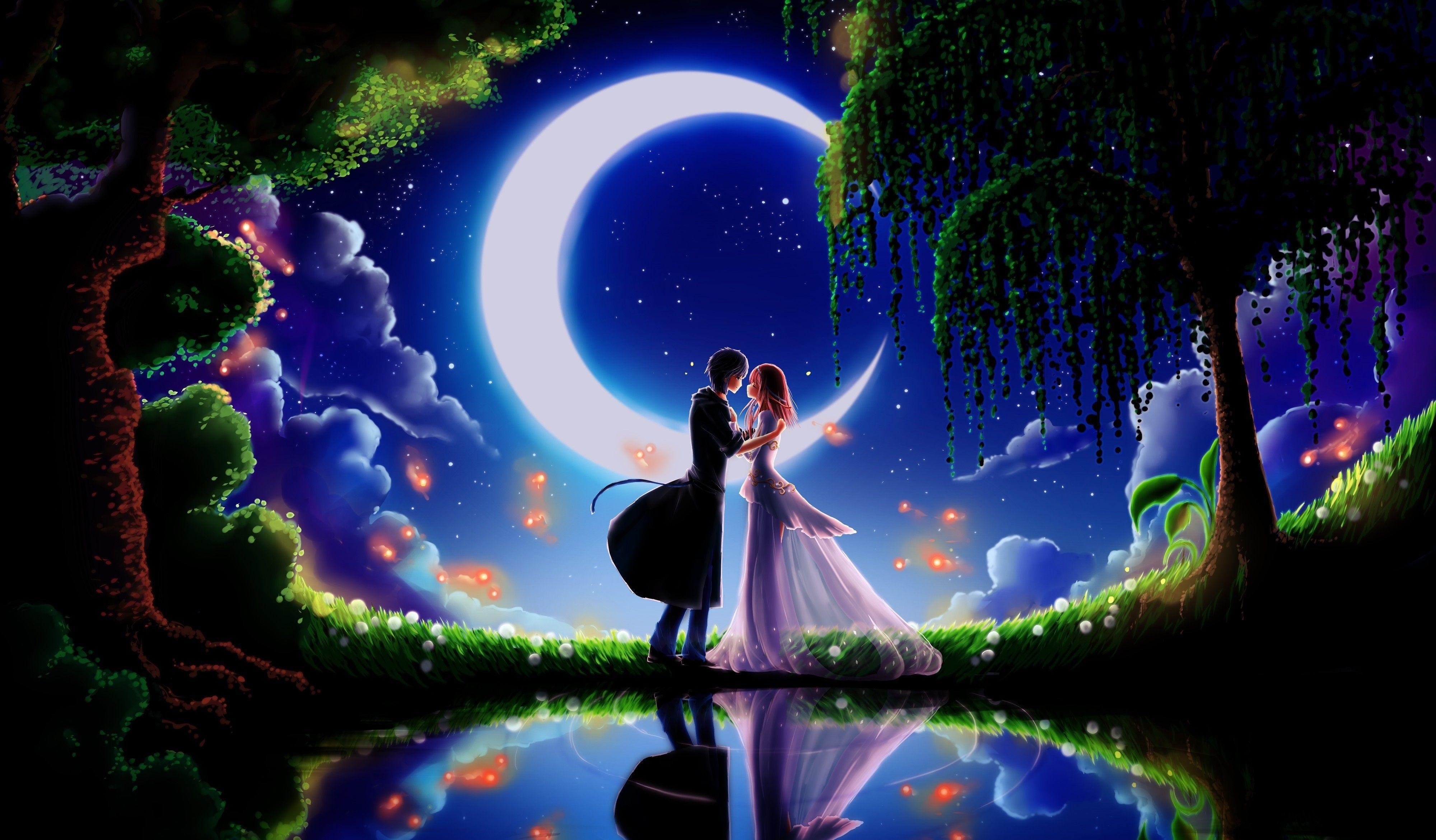 4000x2340 Cute Couple Wallpaper, Desktop