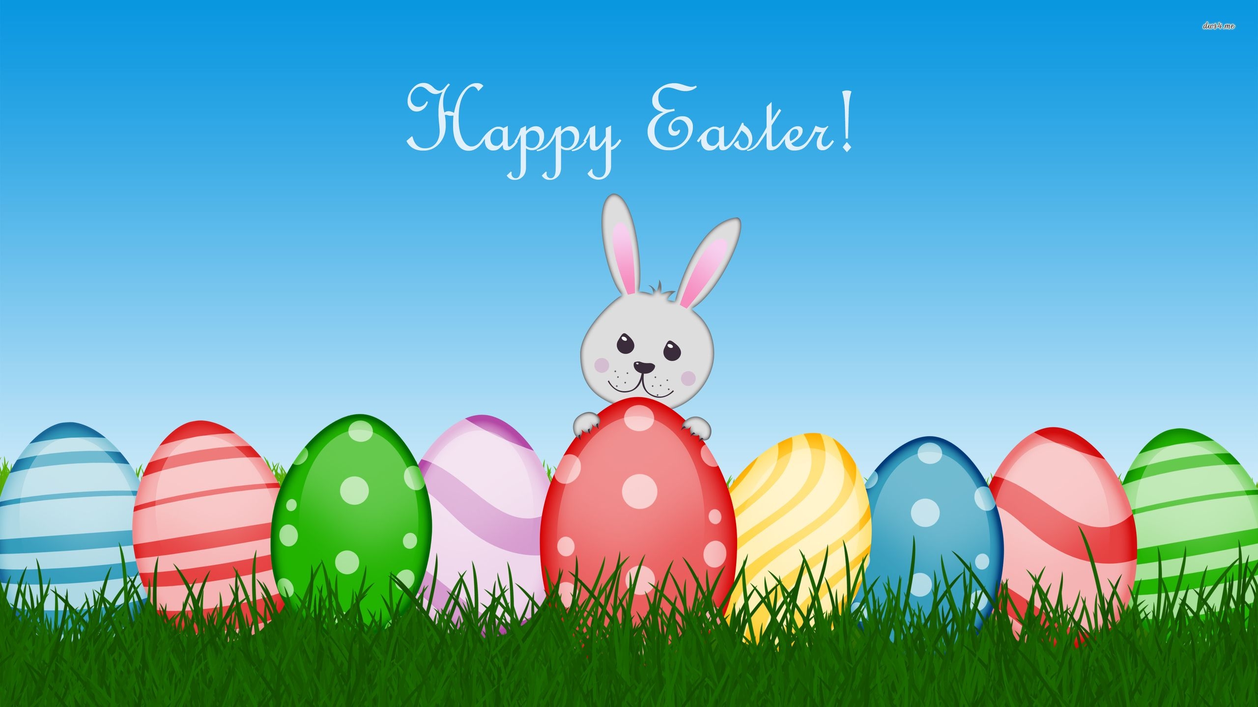 2560x1440 Cute Easter Background, Desktop