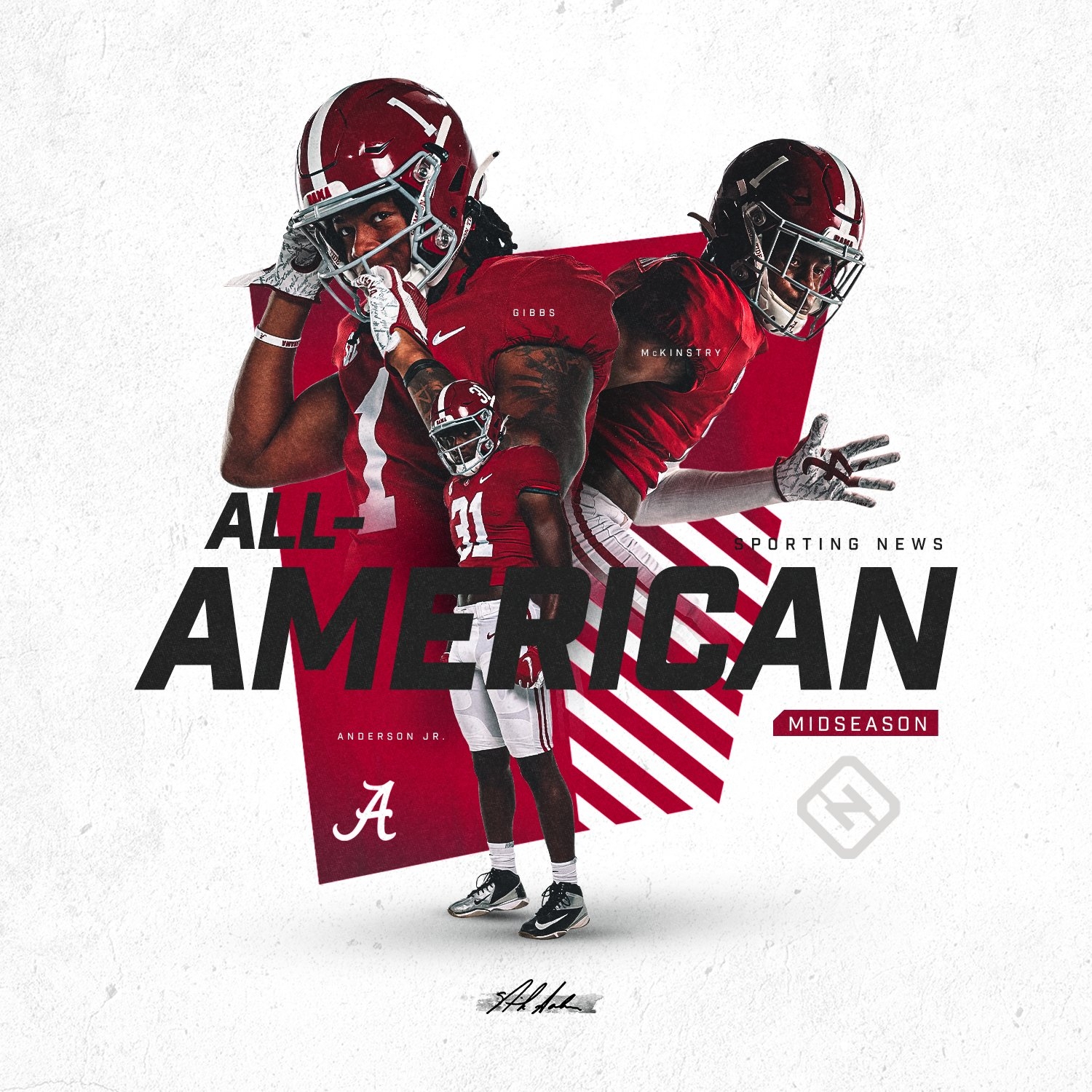 1500x1500 Alabama Football - ♦️ Anderson Jr, Phone