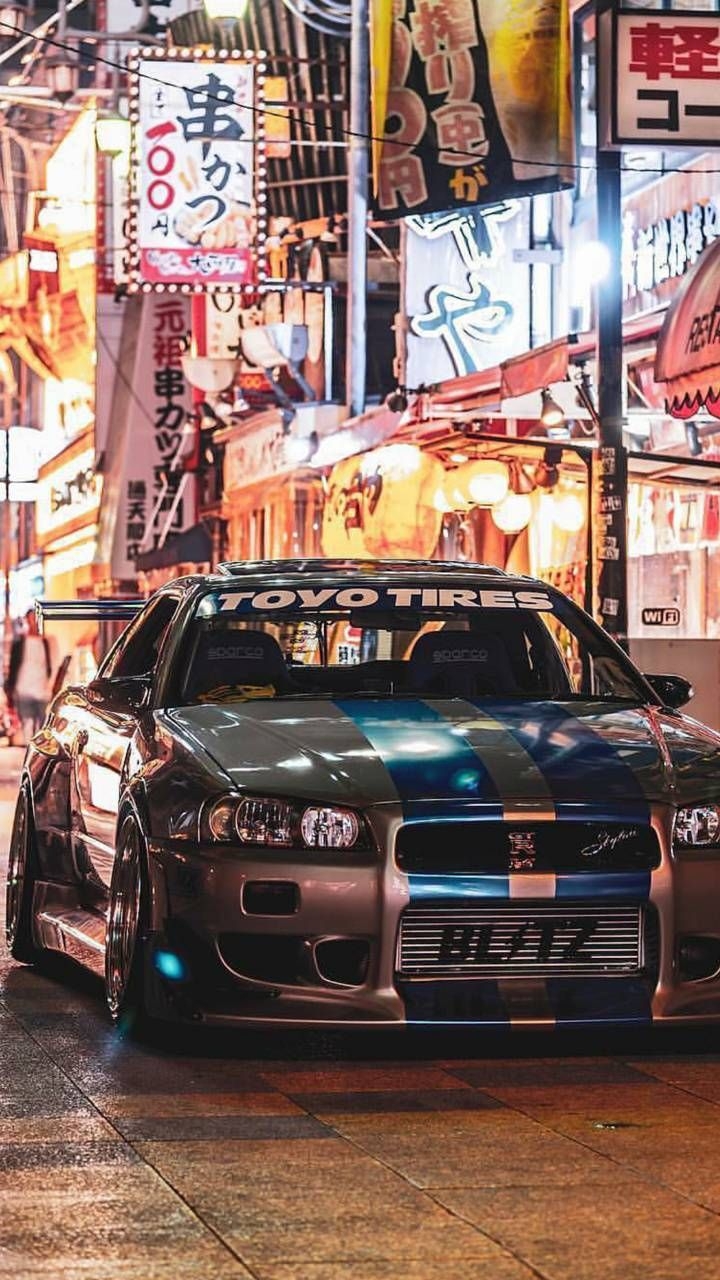 720x1280 Nissan skyline gt r, Phone