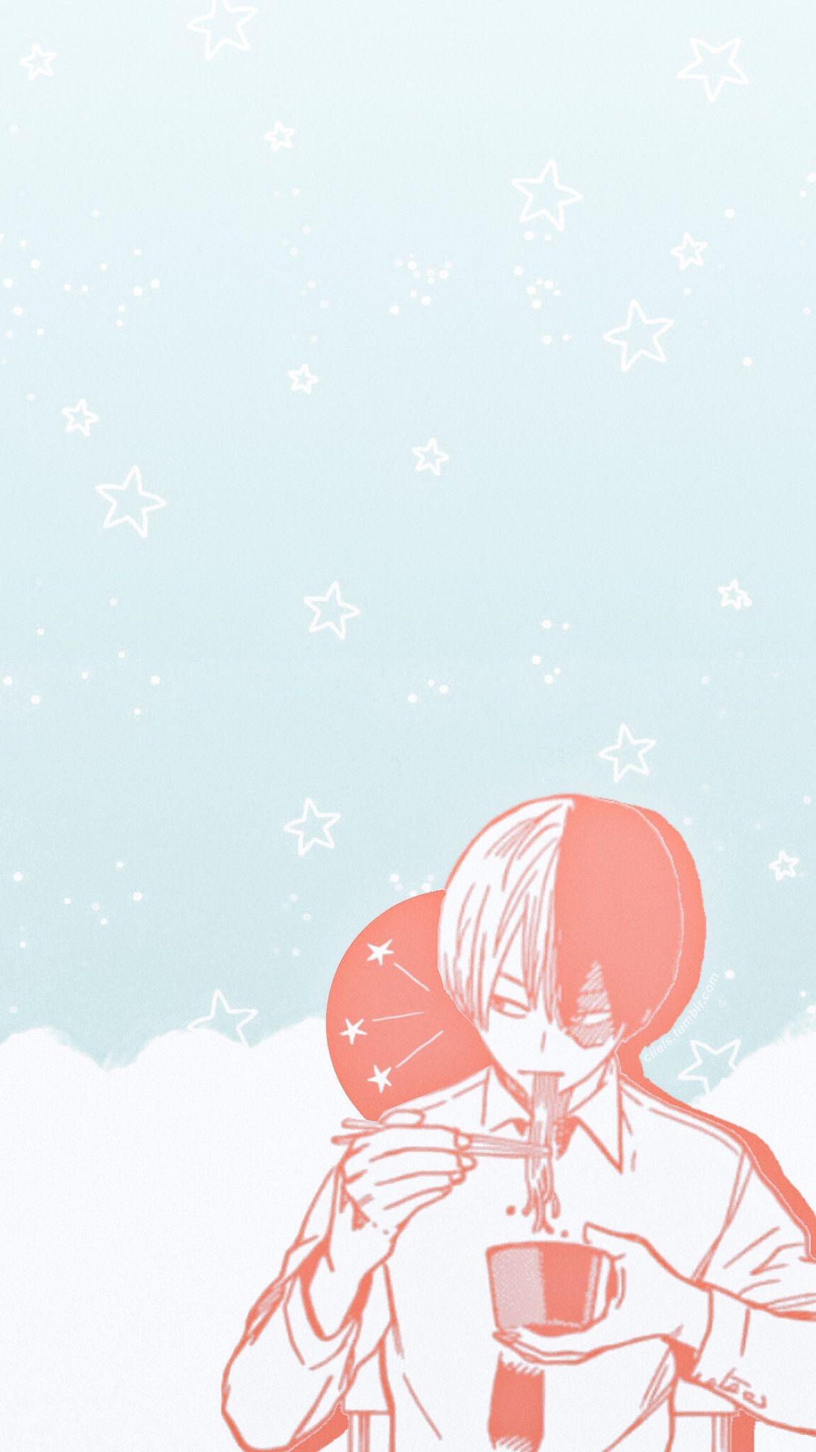 1160x2050 shouto wallpaper, Phone