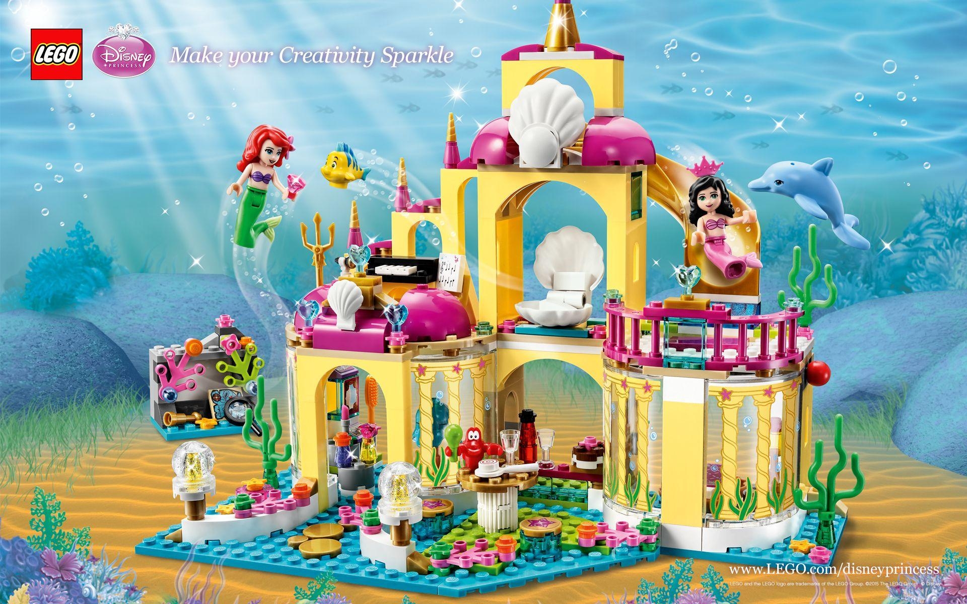 1920x1200 Ariel's beautiful seascape wallpaper® Disney, Desktop