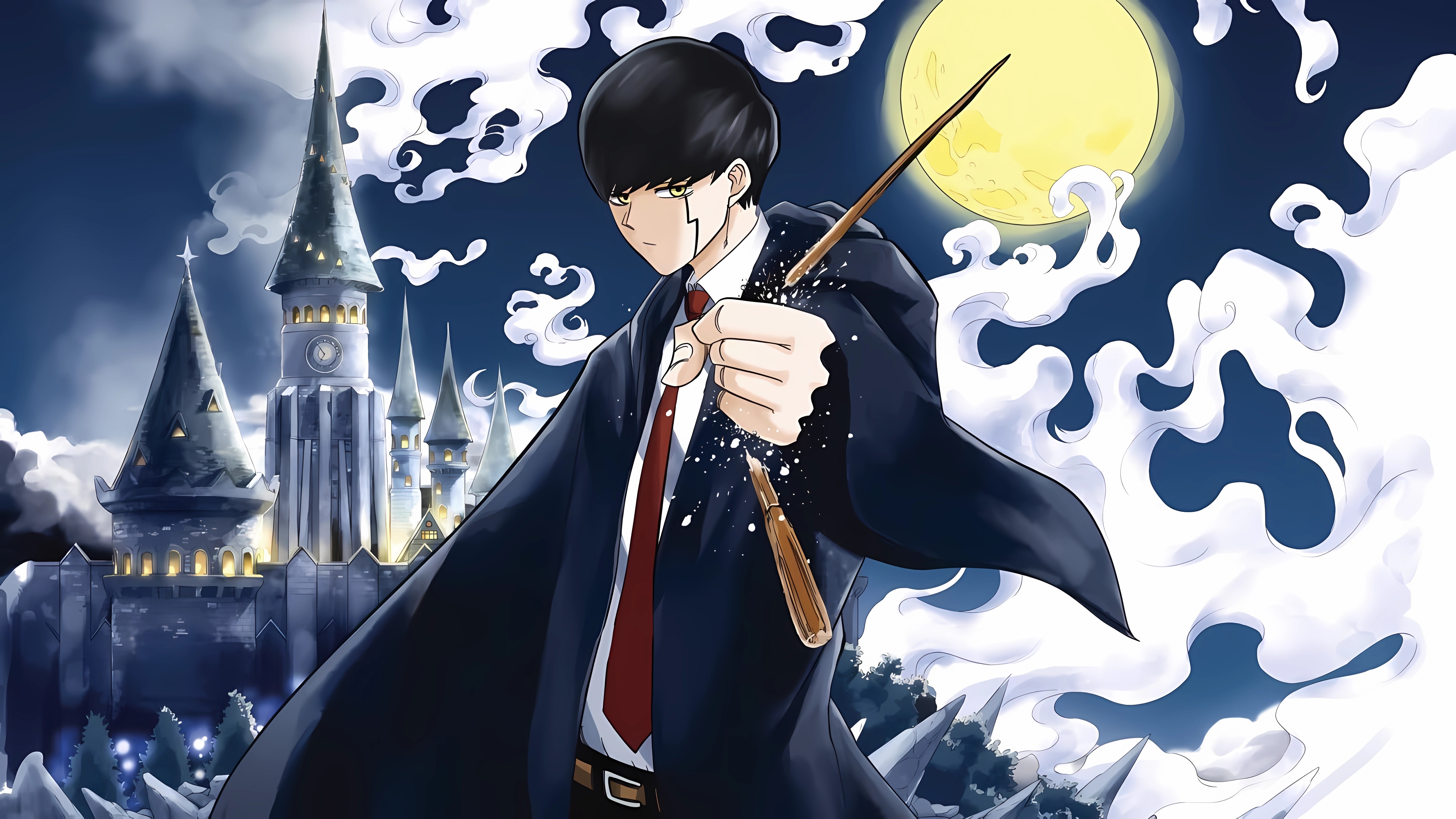 5120x2880 Anime Mashle: Magic and Muscles 4k, Desktop