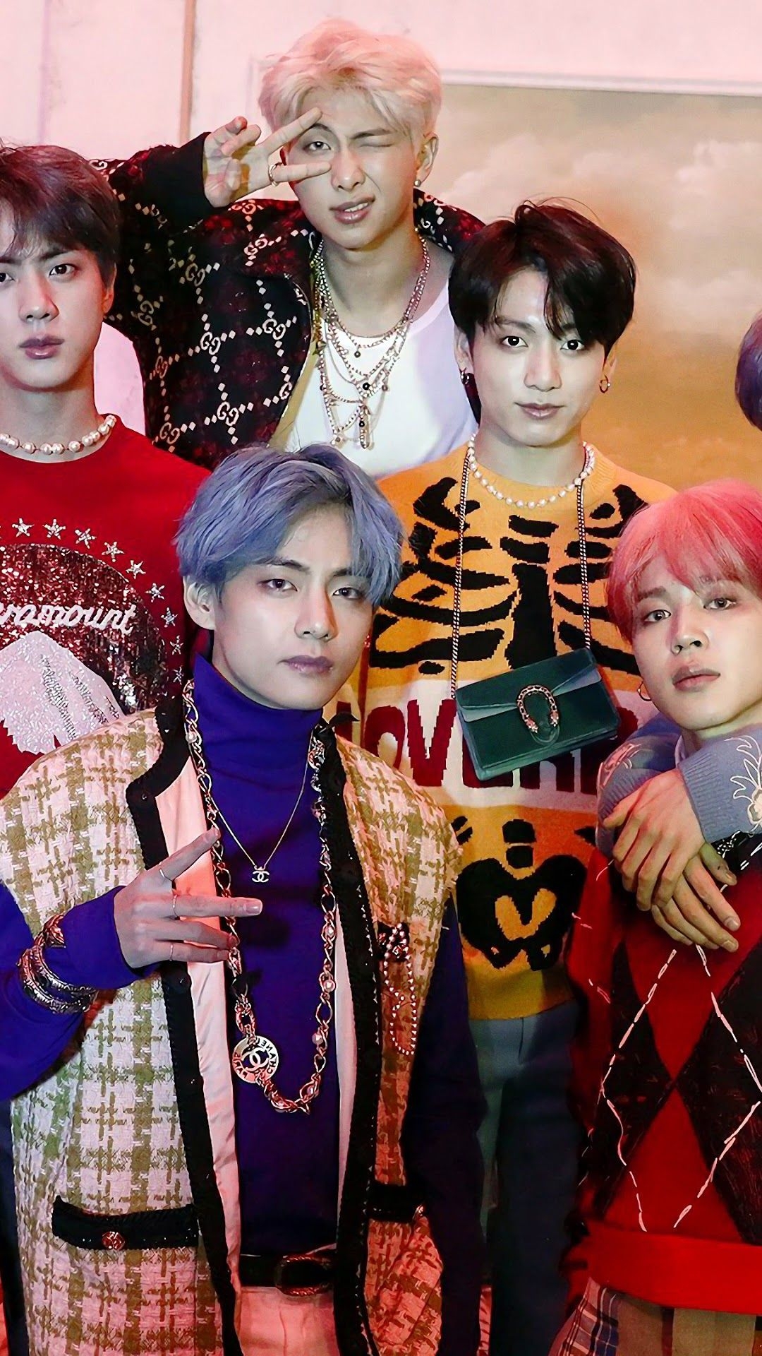 1080x1920 BTS, Map of the Soul: Persona, Members iPhone 6s, 6 HD, Phone