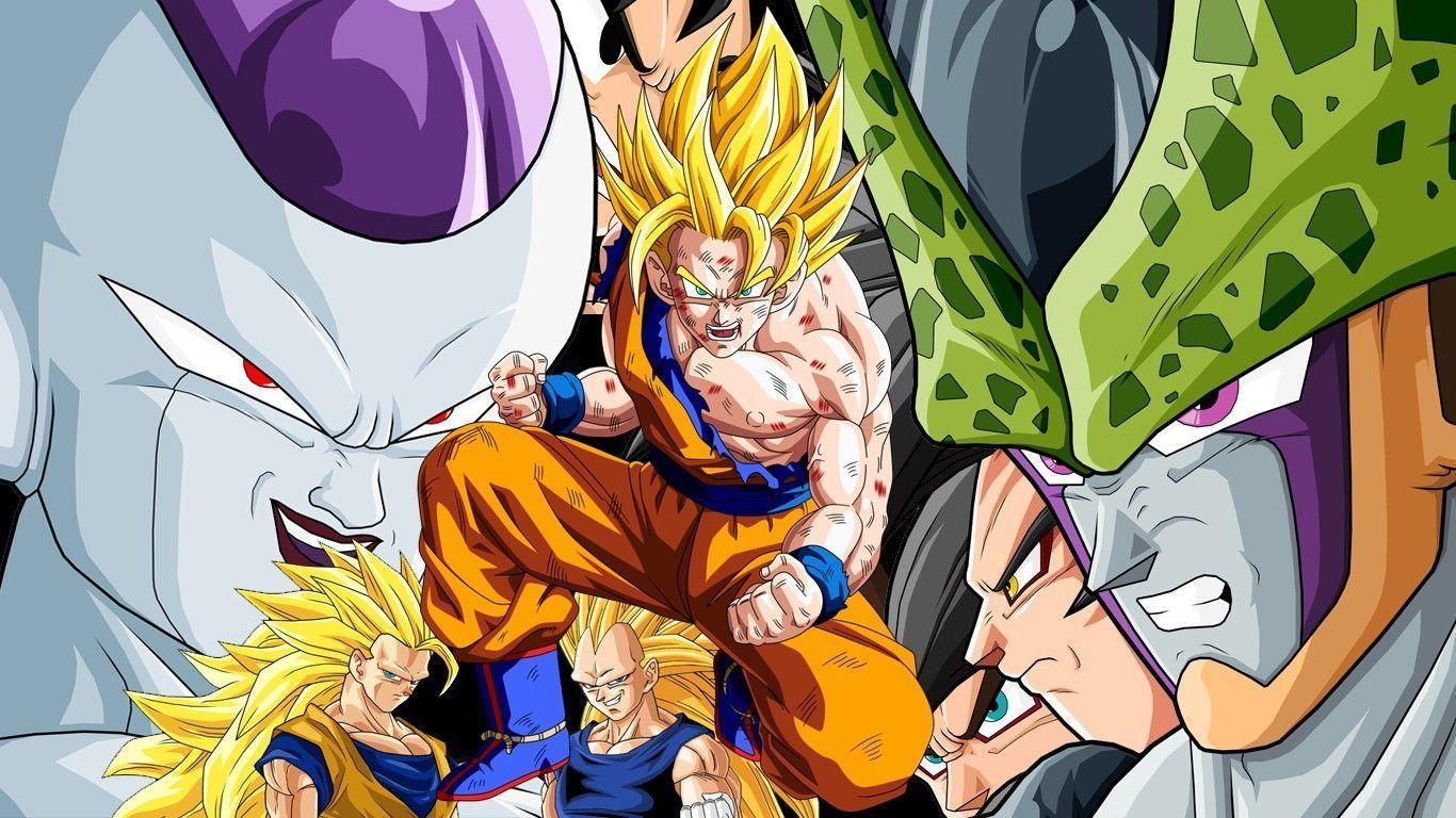 1370x770 Download Cell Frieza Wallpaper, Desktop