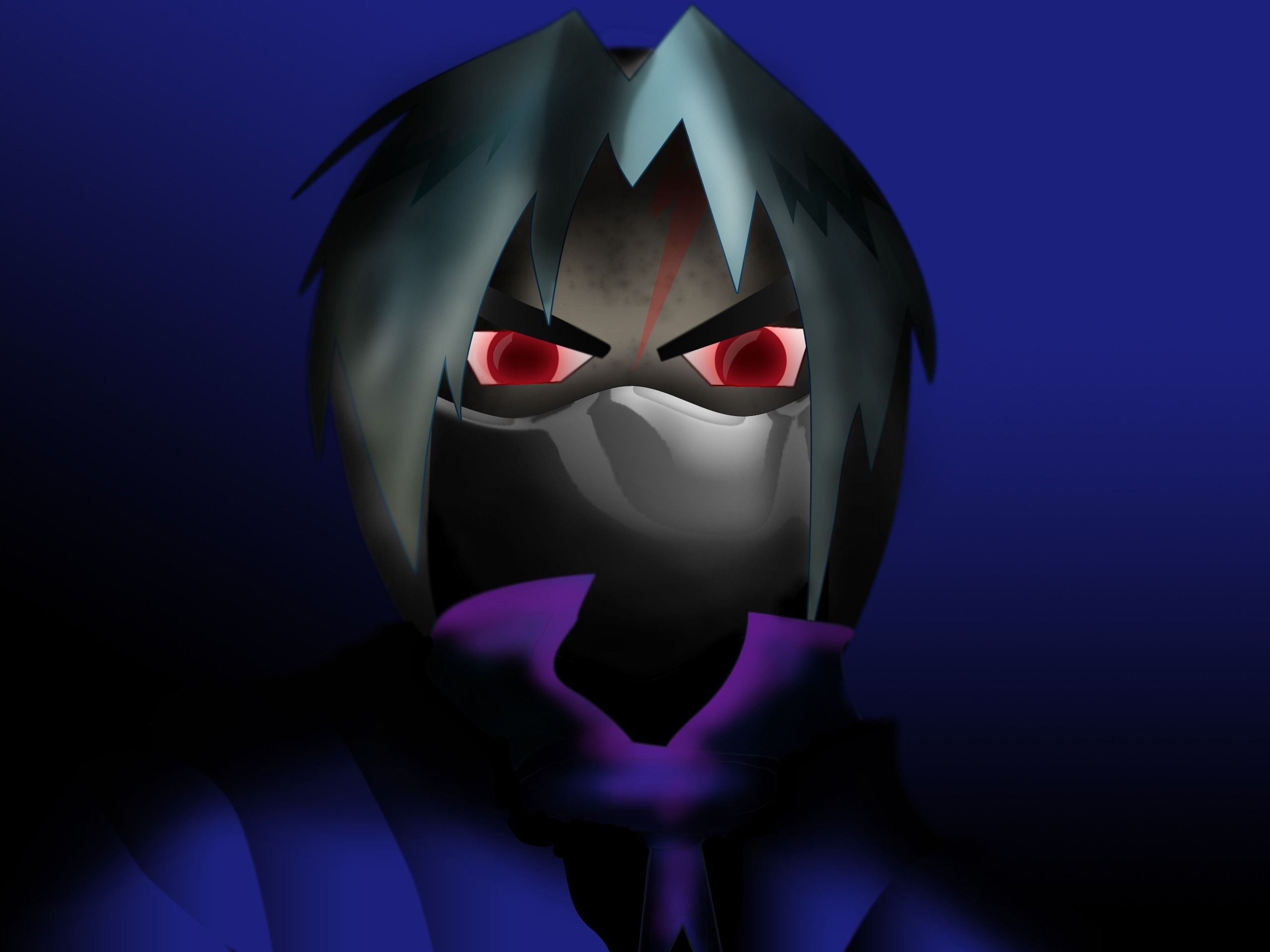 2560x1920 Wallpaper Anime Boy, Red Eyes, Horror Red Boy Wallpaper Anime, Desktop