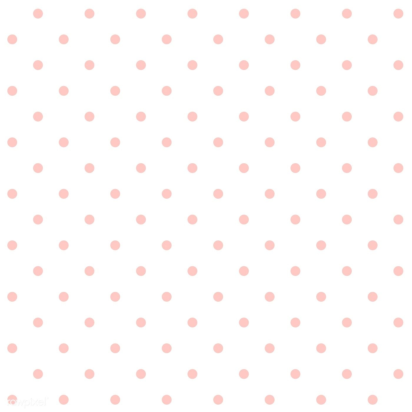 1400x1400 Pastel pink and white seamless polka dot pattern vector. free image by rawpixel.com. Polka dots wallpaper, Pink polka dots background, Pink polka dots wallpaper, Phone