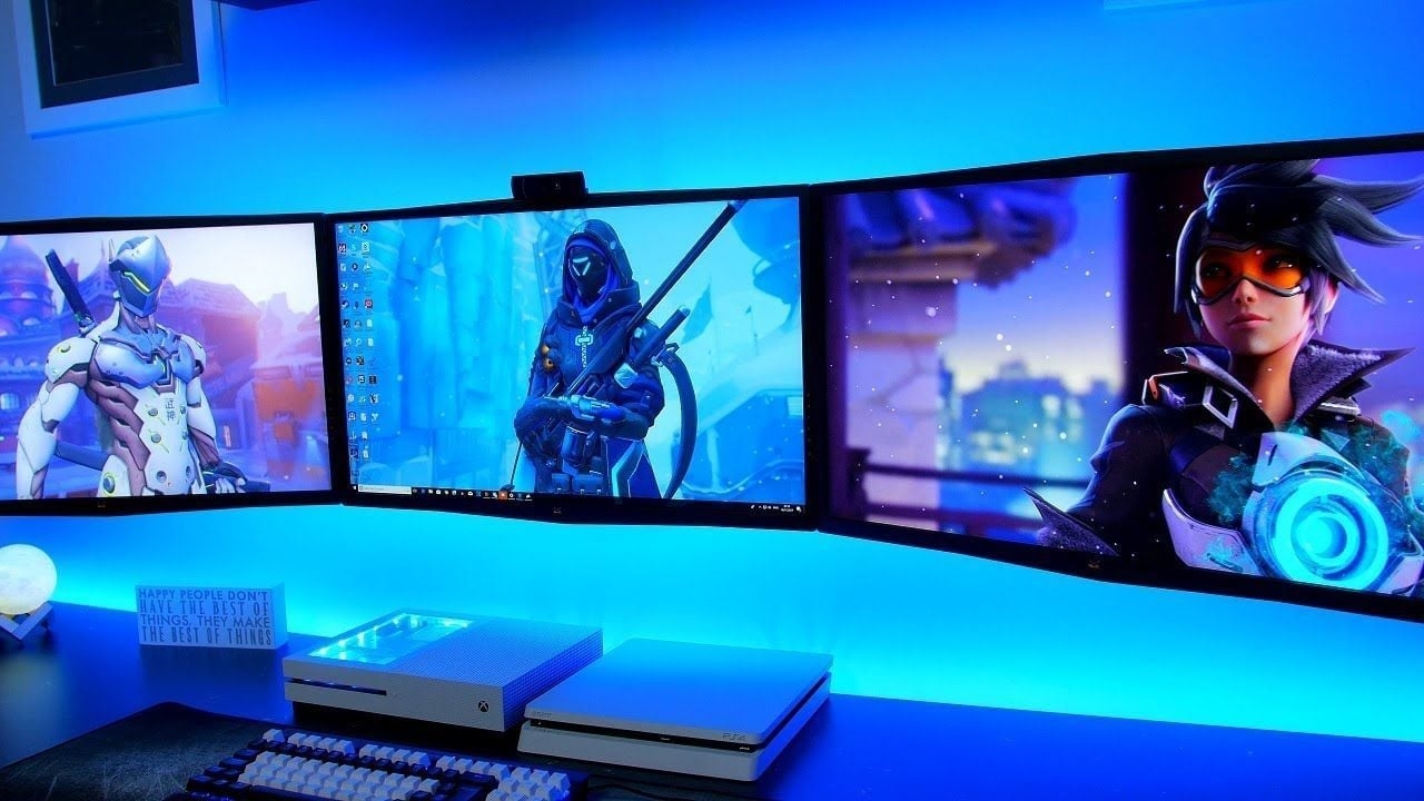 1280x720 Gaming Setup Wallpaper Free Gaming Setup Background, Desktop