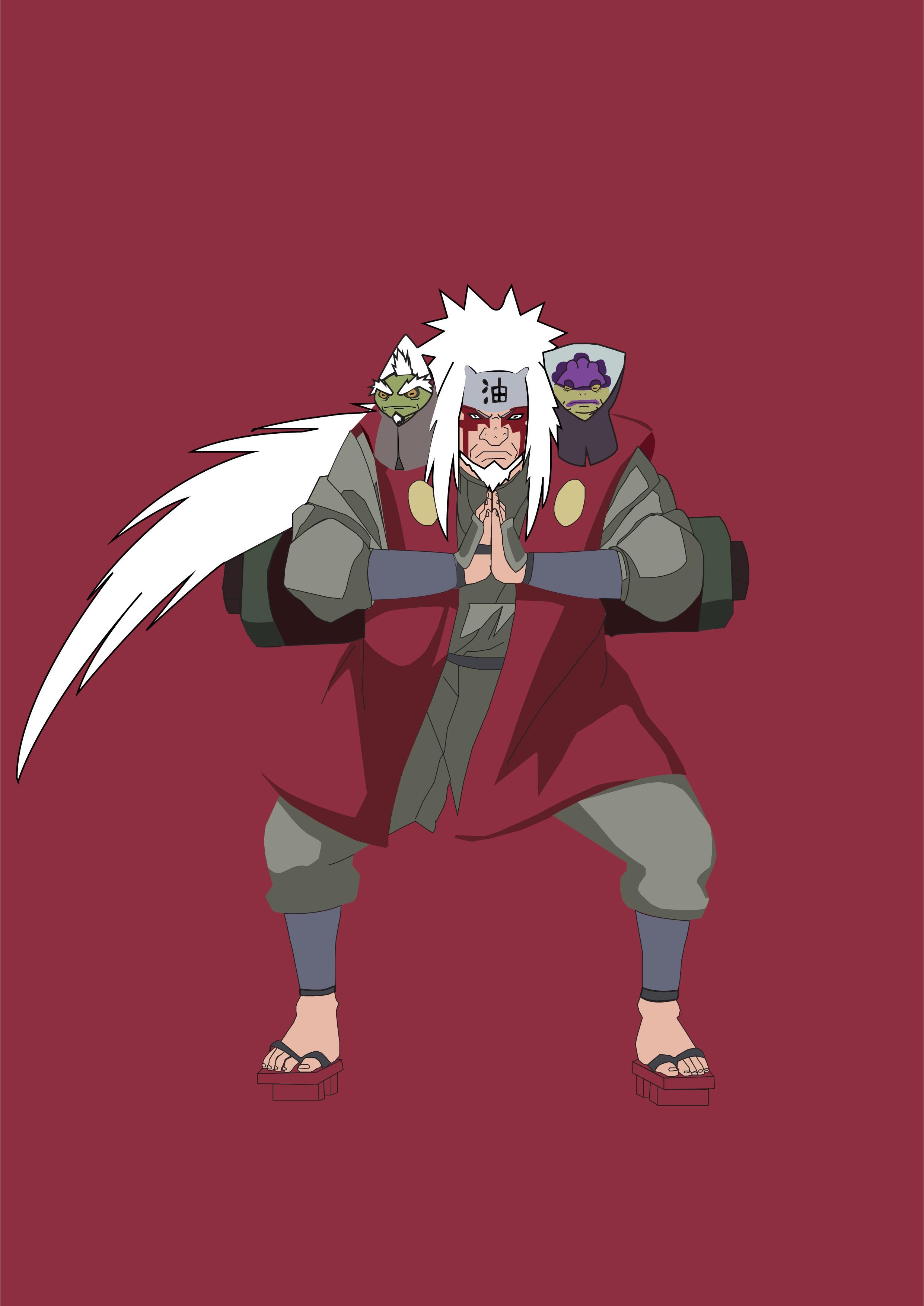 2490x3510 Fan art for Jiraiya Sama ❤️, Phone