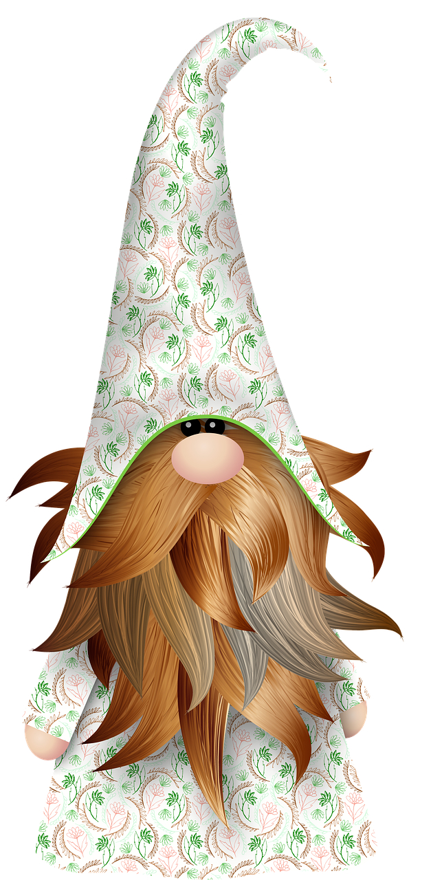 630x1280 Spring Gnome Elf, Phone