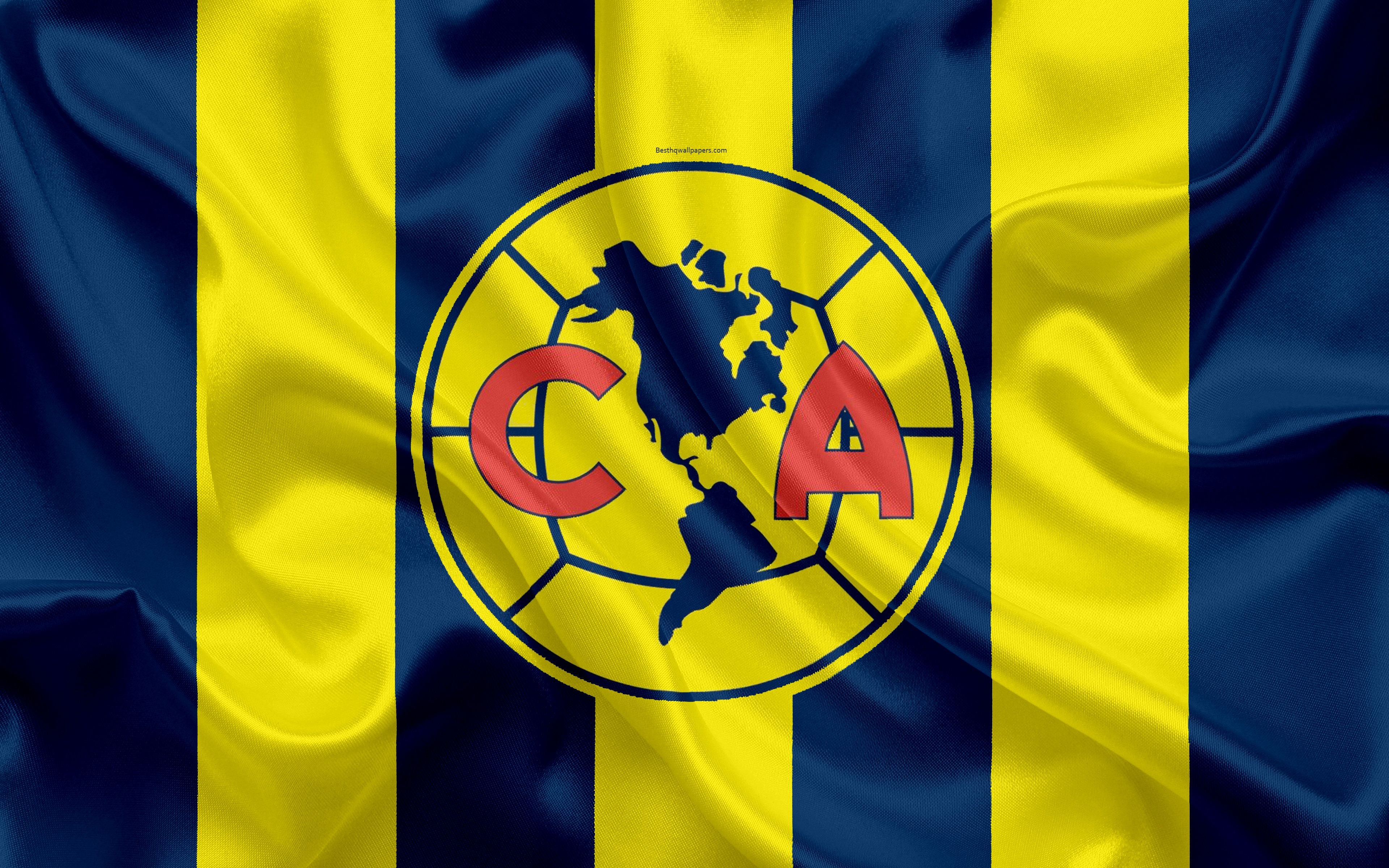 3840x2400 Download wallpaper Club America FC, 4k, Mexican Football Club, Desktop