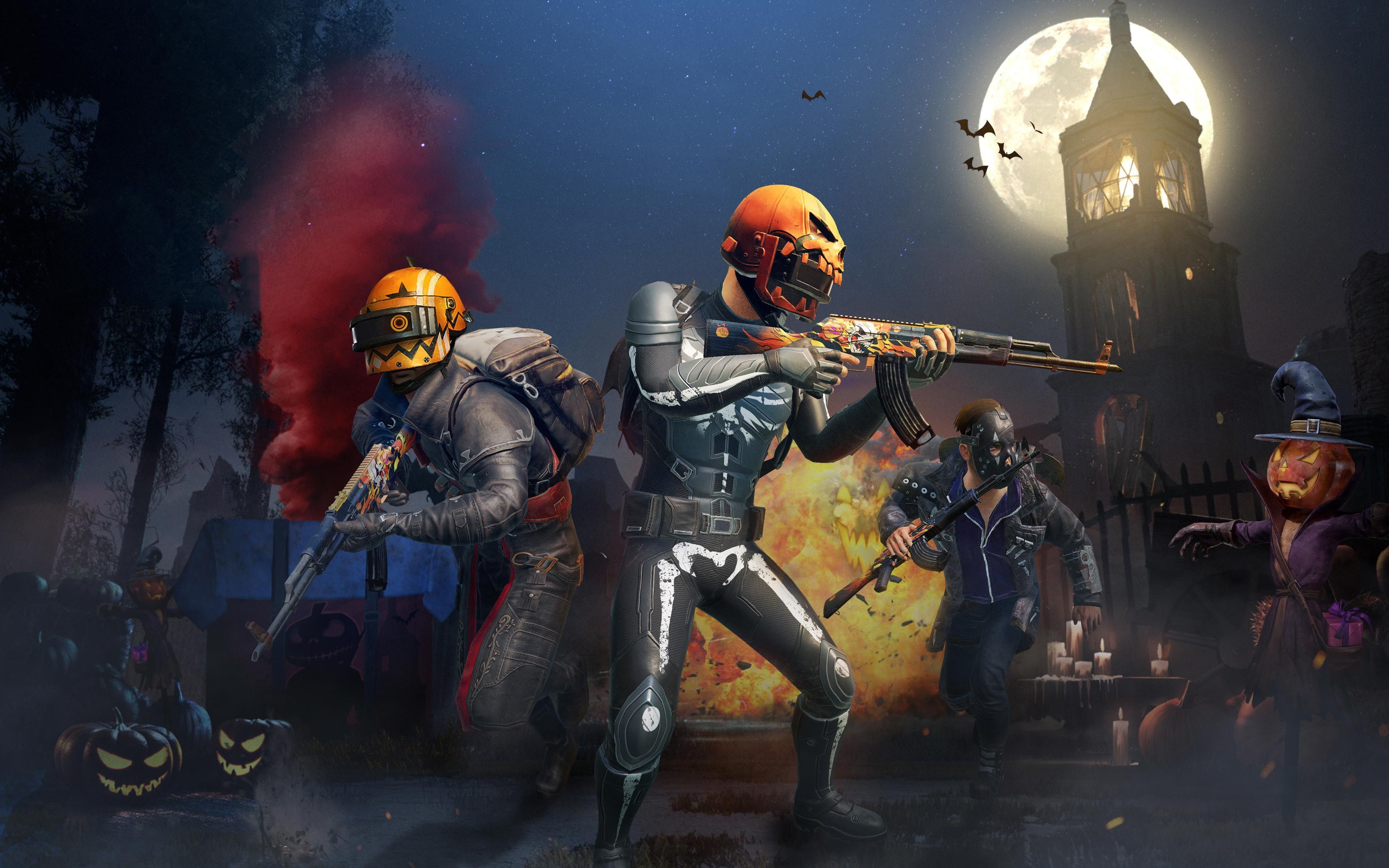 3840x2400 Player Unknown's Battlegrounds (PUBG) 4K Halloween Pubg wallpaper phone, pubg wallpaper iphk wallpaper for mobile, Halloween wallpaper, Wallpaper free download, Desktop