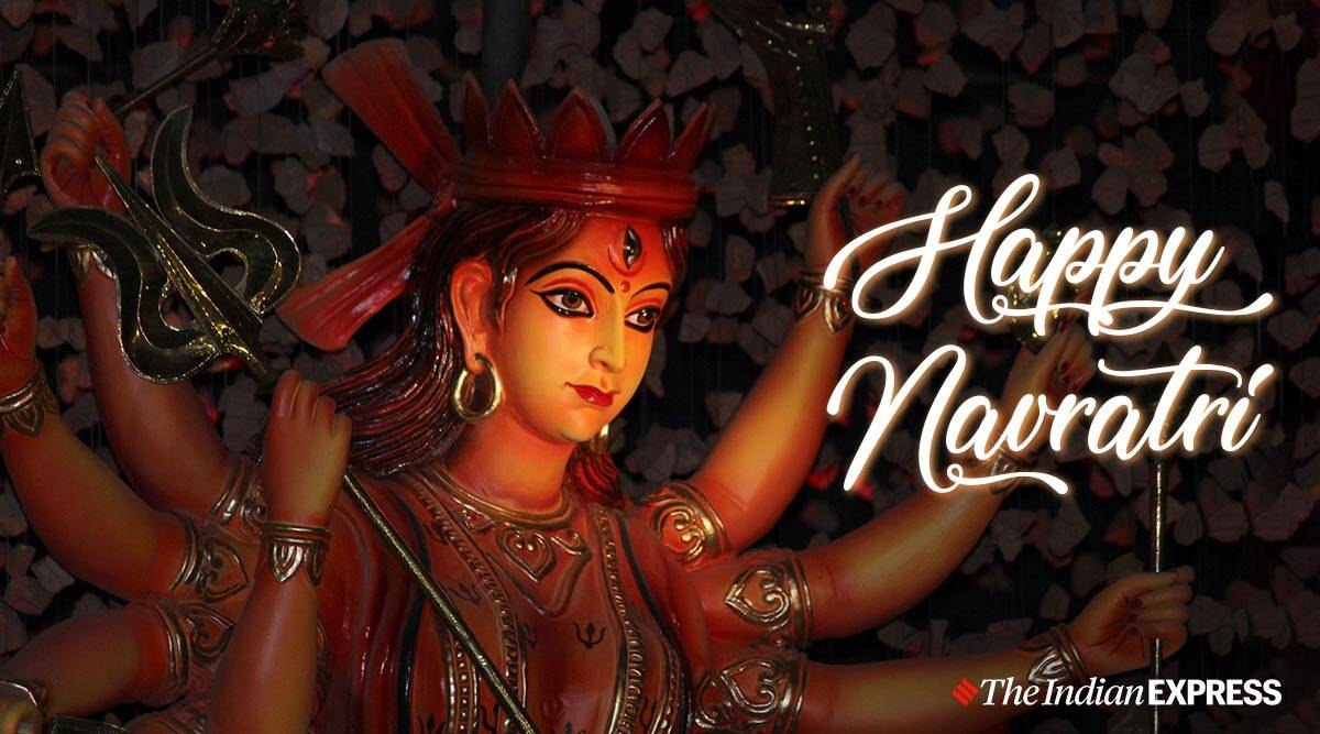 1200x670 Happy Navratri 2019 Wishes Image, Quotes, Status, HD Wallpaper Download, Messages, SMS, Photo, GIF Pics, Picture, and Greetings, Desktop